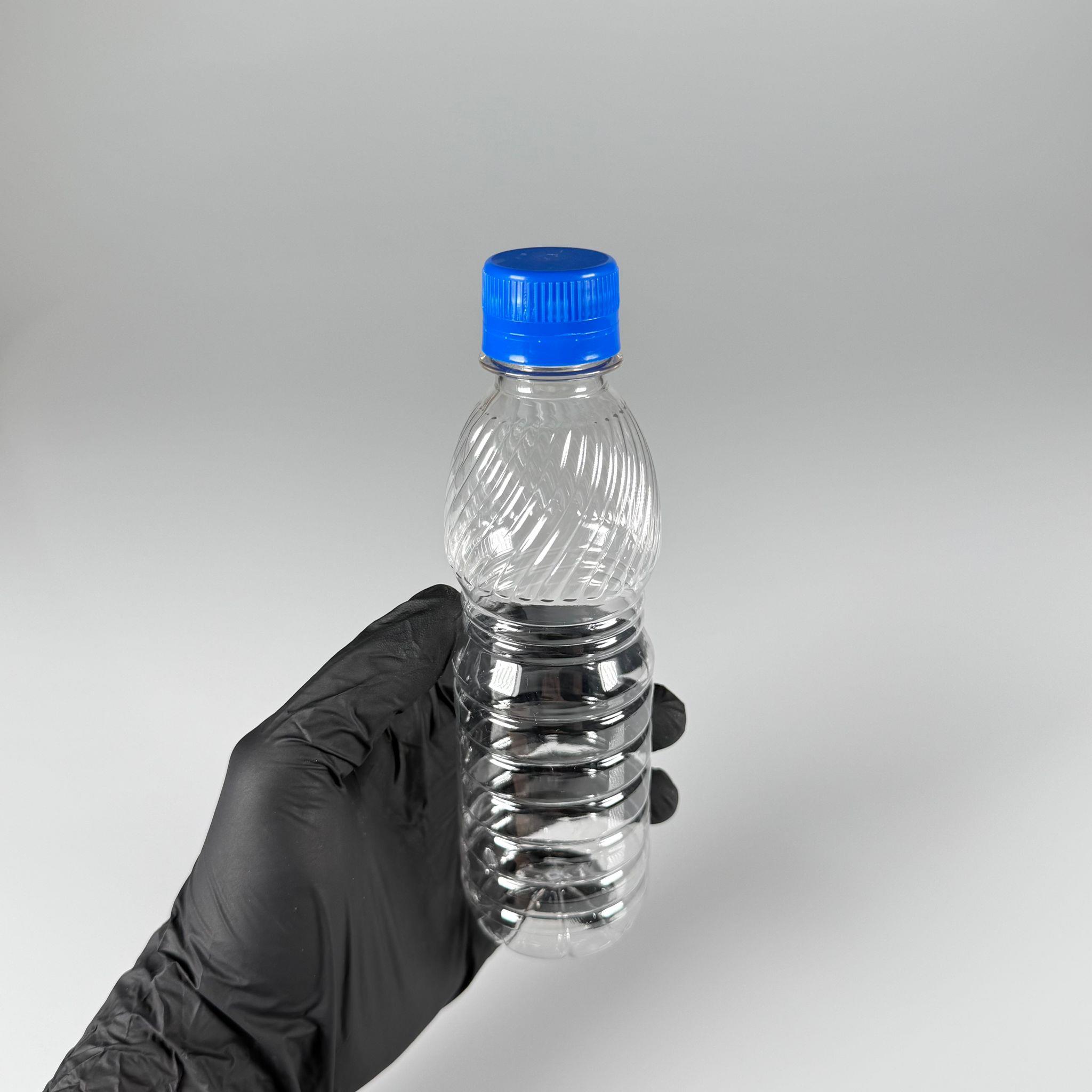 0,25 LT KİLİTLİ KAPAKLI PET ŞİŞE - MAVİ KAPAKLI 250 CC BOŞ PET ŞİŞE
