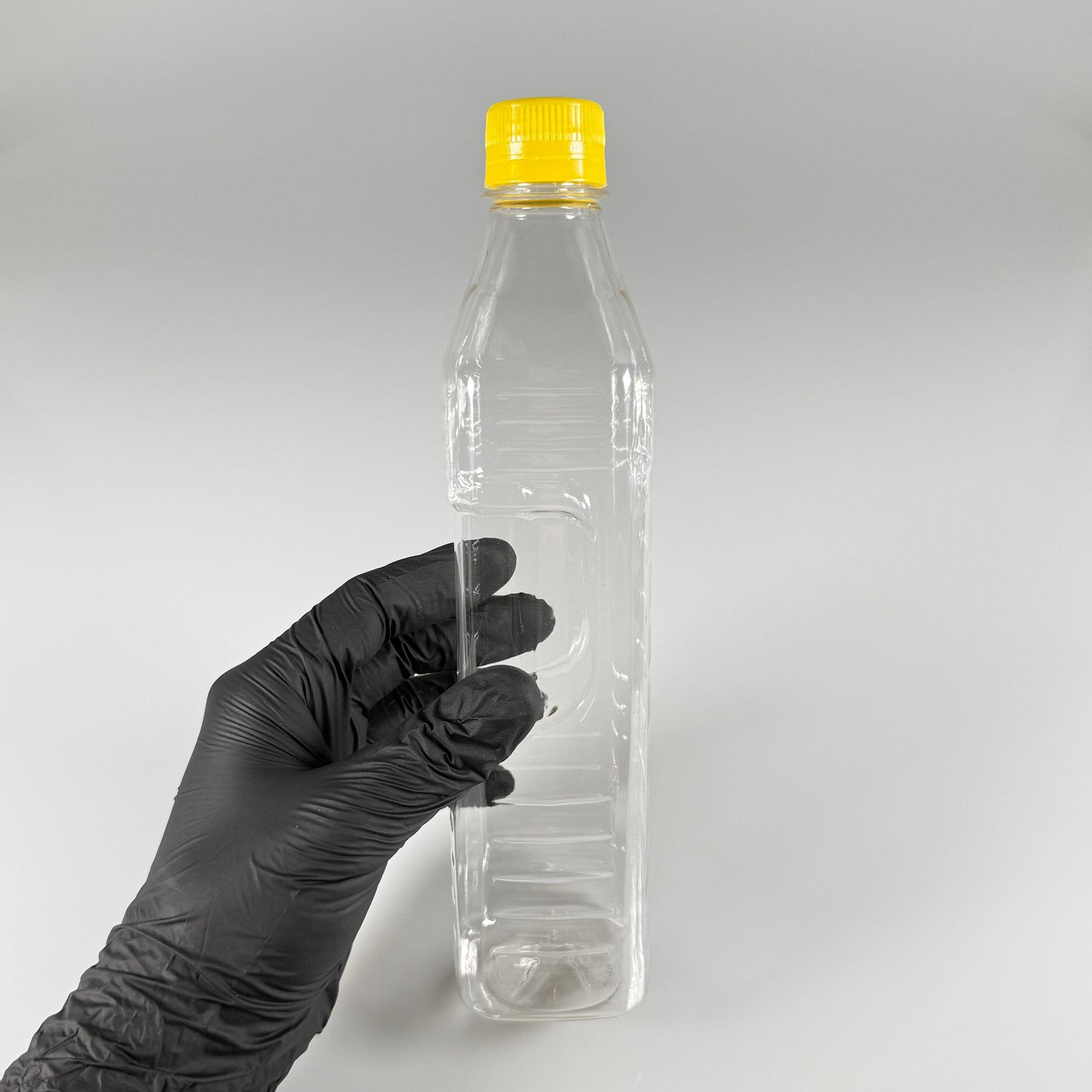 500 CC KÖŞELİ PET ŞİŞE - SARI KİLİTLİ KAPAKLI 0,5 LİTRE KARE PLASTİK ŞİŞE - ZEYTİNYAĞ ŞİŞESİ