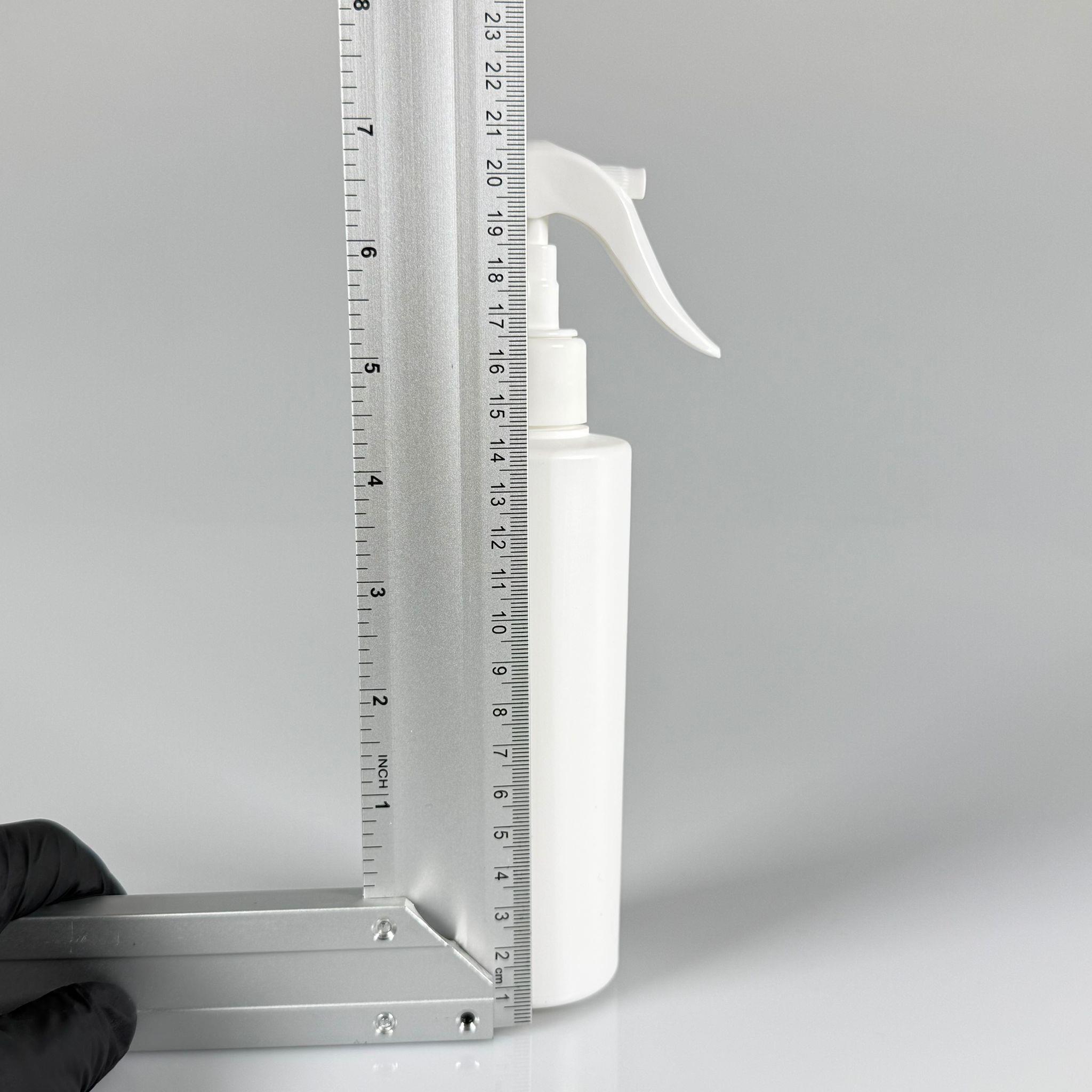 200 CC (SİLME 250 CC) BEYAZ SİLİNDİR MODEL MAT SERT POLİETİLEN ŞİŞE - BEYAZ TRİGER SPREYLİ - 200 ML BEYAZ SPREYLİ PLASTİK ŞİŞE