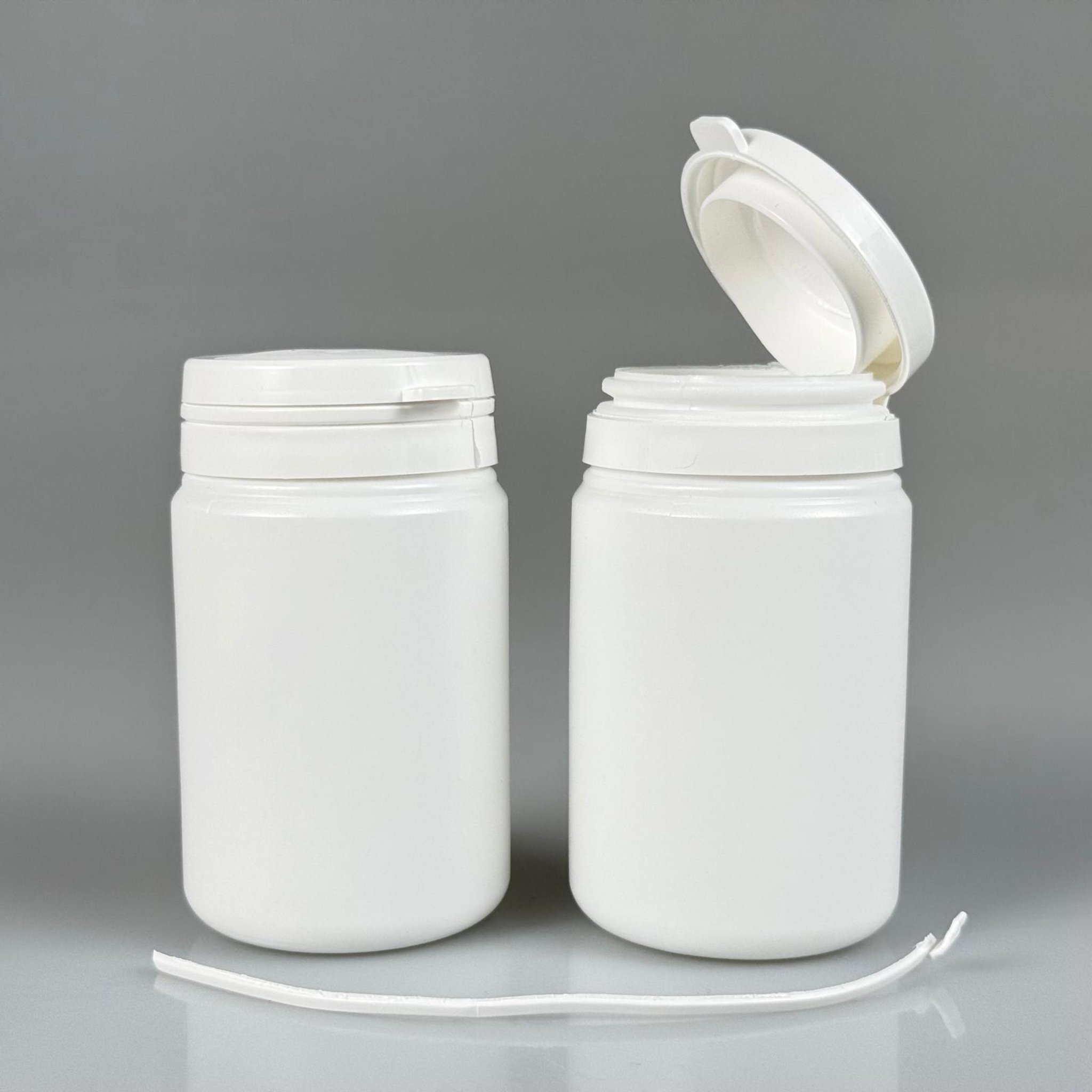 100 CC SAKIZ KUTUSU - YIRTMAÇLI KAPAKLI - 100 ML KAPSÜL KUTUSU - İLAÇ ŞİŞESİ - MEDİKAL AMBALAJ