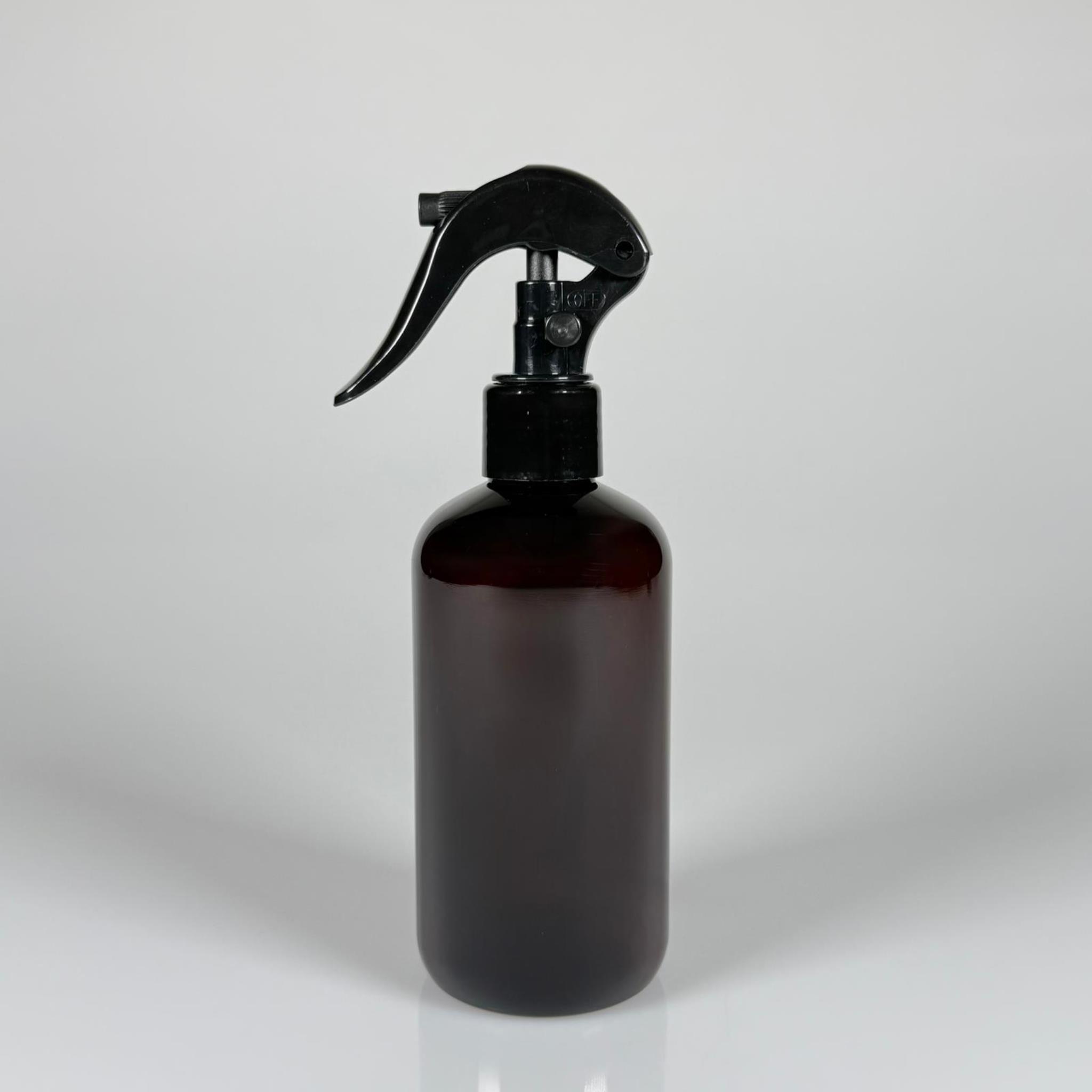 250 CC AMBER ŞİŞE -TRİGER TETİK SPREYLİ - 250 ML SPREYLİ PLASTİK ŞİŞE - ZEYNEP MODEL PET ŞİŞE