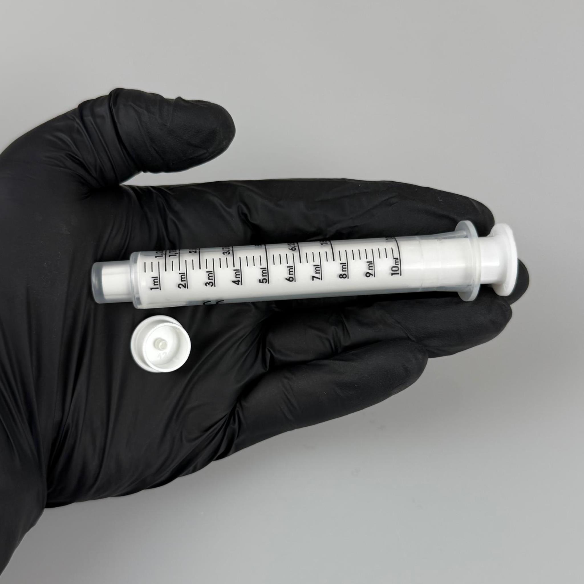 DOZAJ PİPETİ - 10 ML - PLASTİK ENJEKTÖR, ÖLÇÜLÜ ŞURUP ŞIRINGASI, ORAL İLAÇ PİPET (UCU BEYAZ TIPALI)