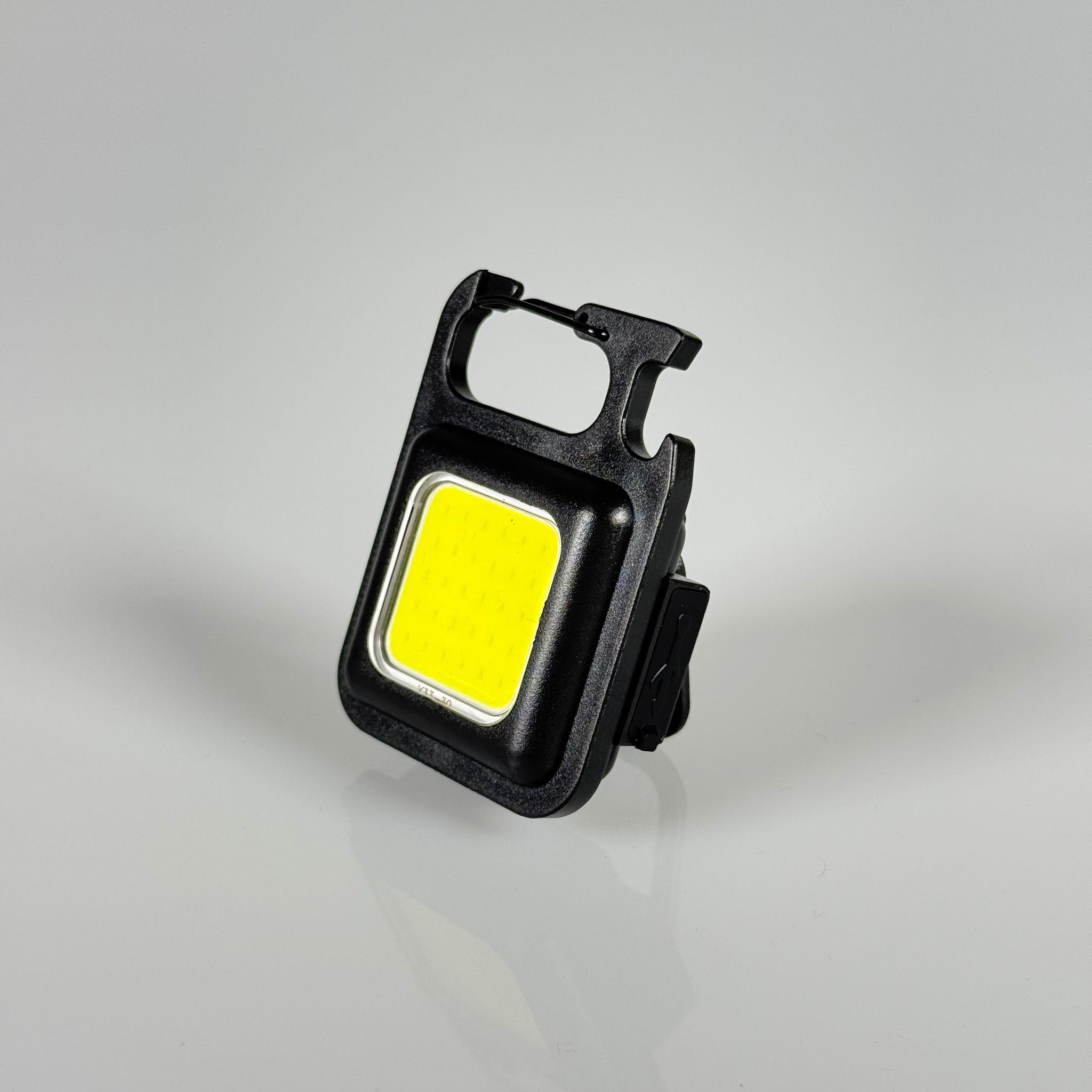 MIKNATISLI LED FENER - ANAHTARLIK - ŞARJLI (ŞARJ KABLOSU İLE BERABER GELİR)