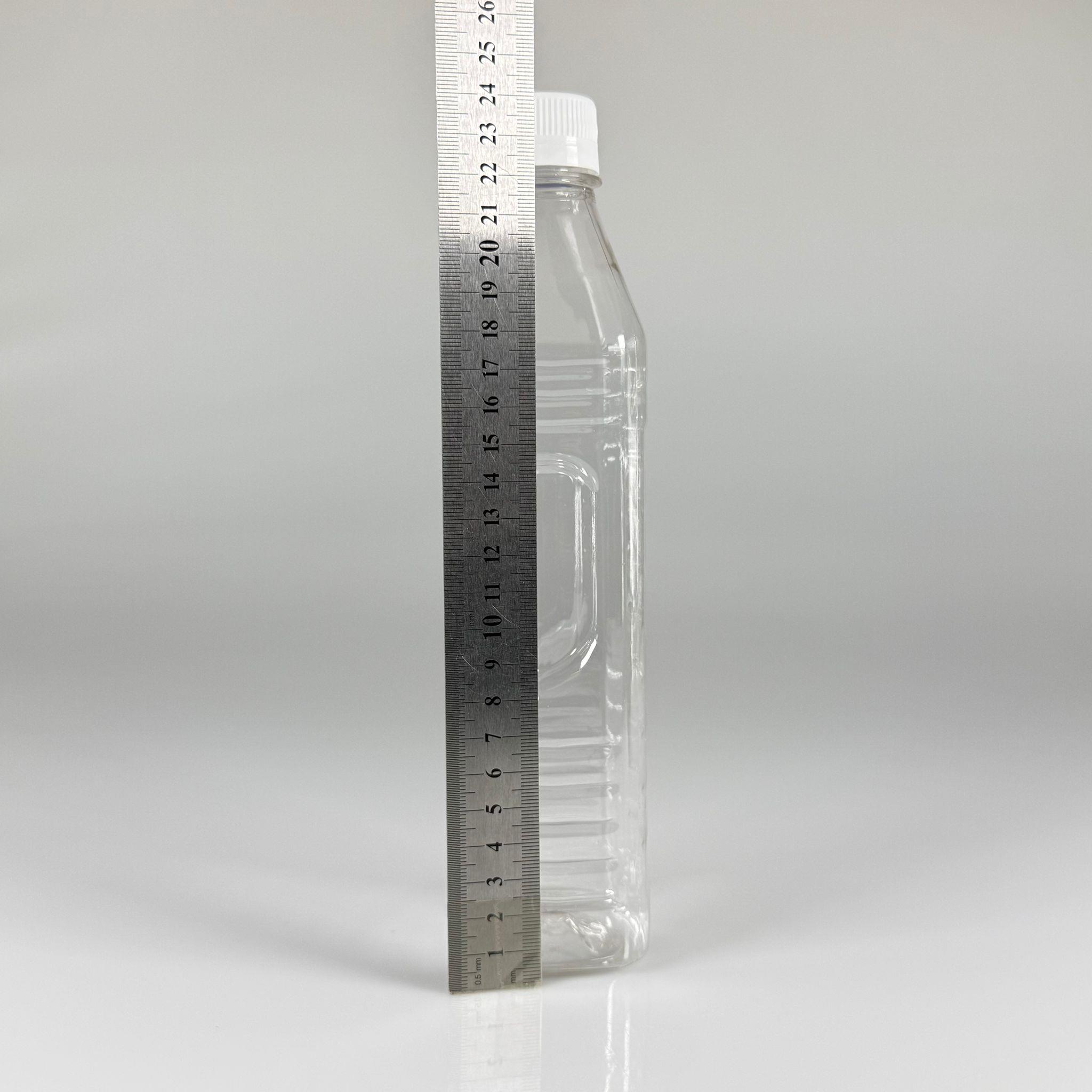 500 CC KÖŞELİ PET ŞİŞE - BEYAZ KİLİTLİ KAPAKLI 0,5 LİTRE KARE PLASTİK ŞİŞE - ZEYTİNYAĞ ŞİŞESİ