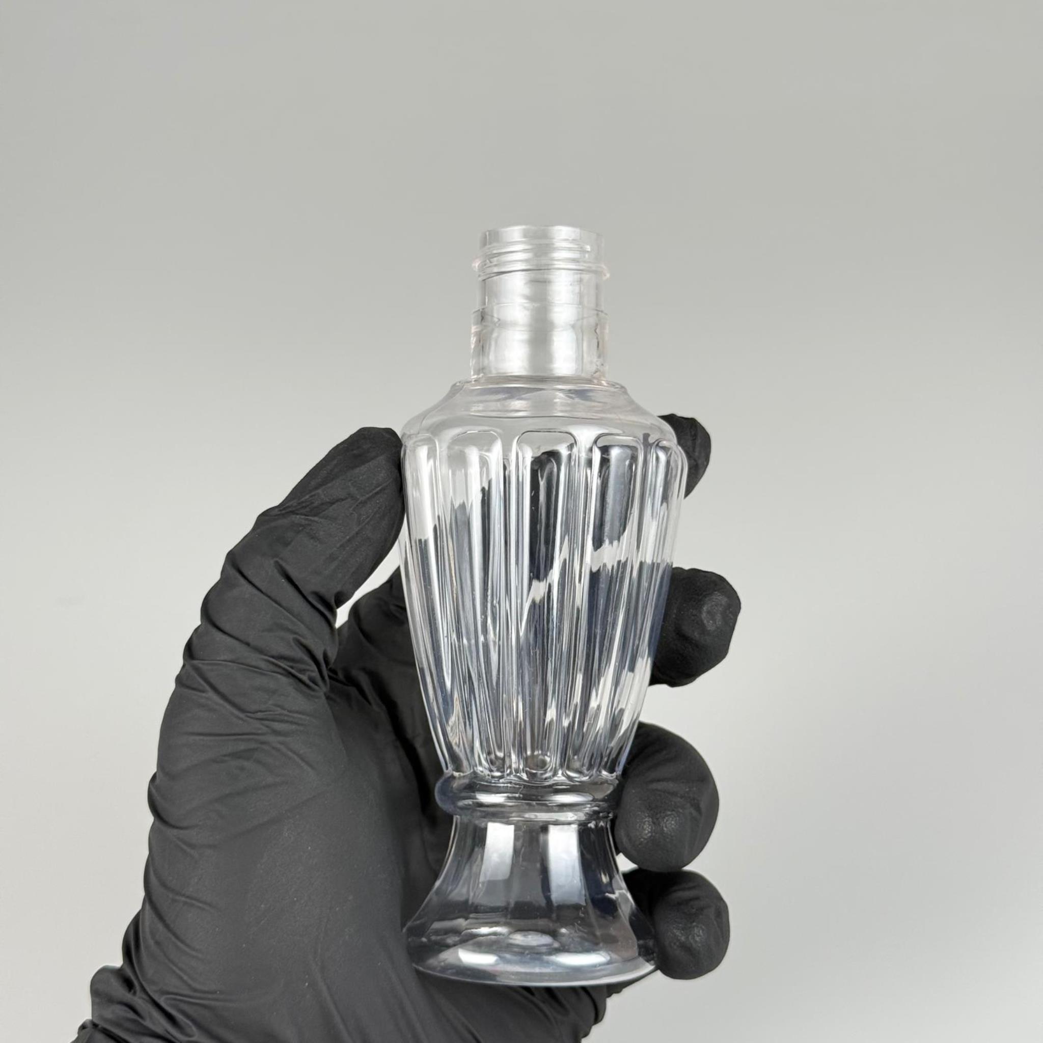 100 CC ŞEFFAF VAZO PET HÜRREM 24 MM İP