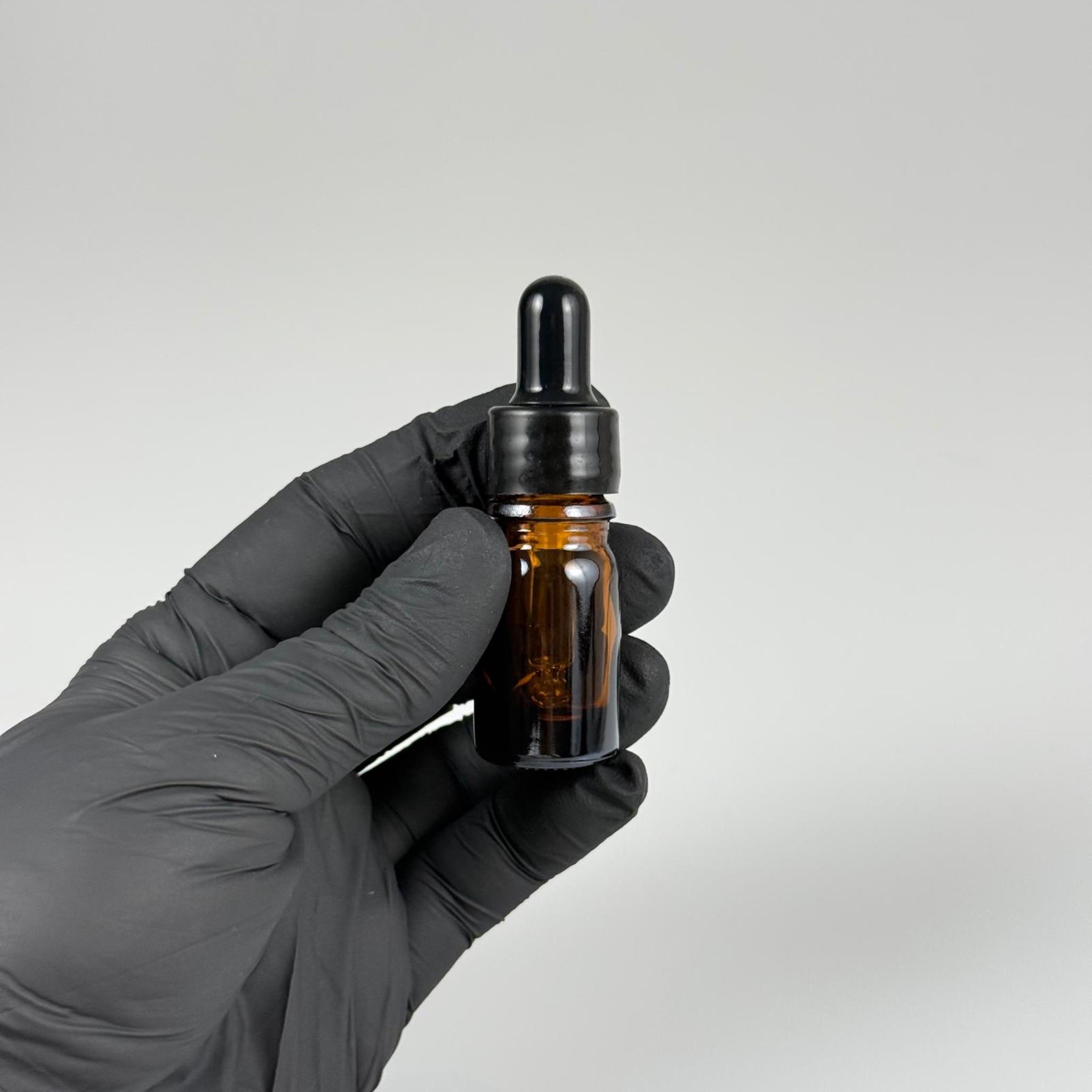 5 CC AMBER CAM DAMLALIKLI ŞİŞE - SİYAH EMZİK + SİYAH DÜZ KAPAK + CAM PİPET TAKIM - 5 ML KAHVERENGİ DAMLALIKLI ŞİŞE SETİ
