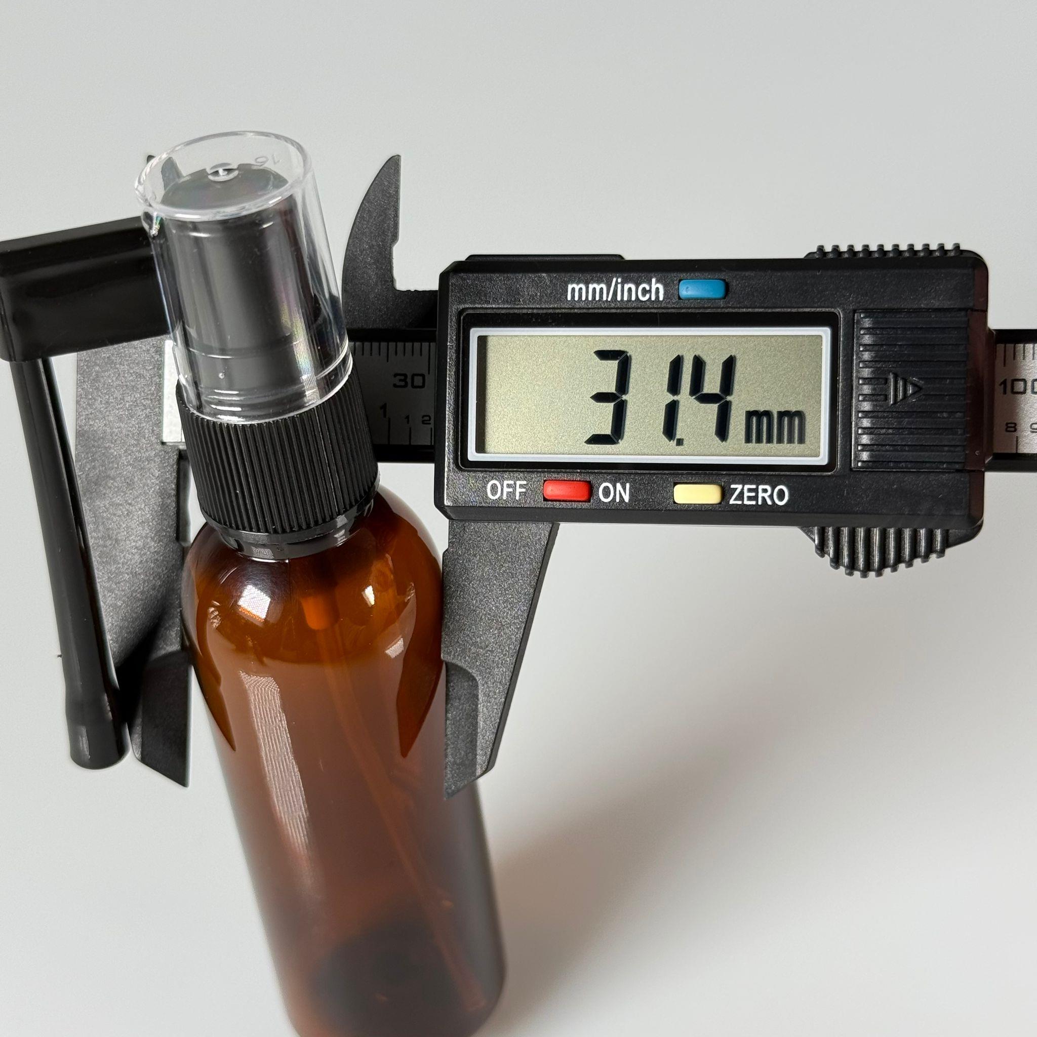 50 ml Farmasötik Plastik Uzun Nozullu Mist Oral Boğaz Spreyli Amber Plastik Şişe - 50 CC SİYAH ORAL BOĞAZ SPREYLİ PET ŞİŞE