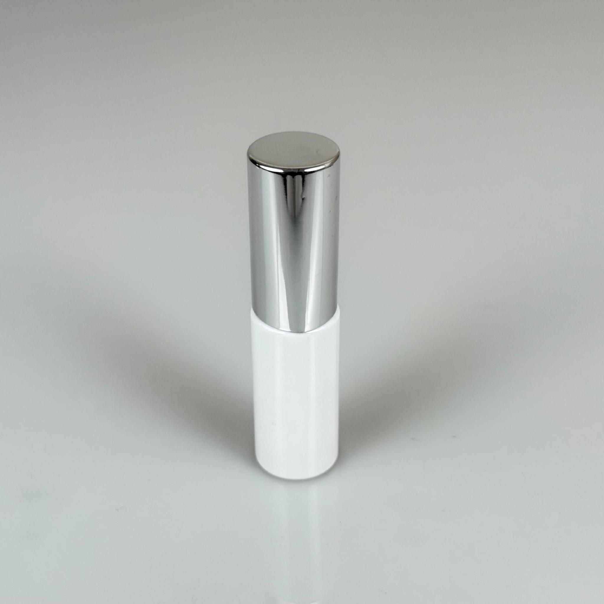 15 ML PET KOLONYA, PARFÜM VB ŞİŞELERİ - METAL ALÜMİNYUM GÜMÜŞ KAPAK + VİDALI SPREY + 15 CC BEYAZ ŞİŞE SET TAKIM