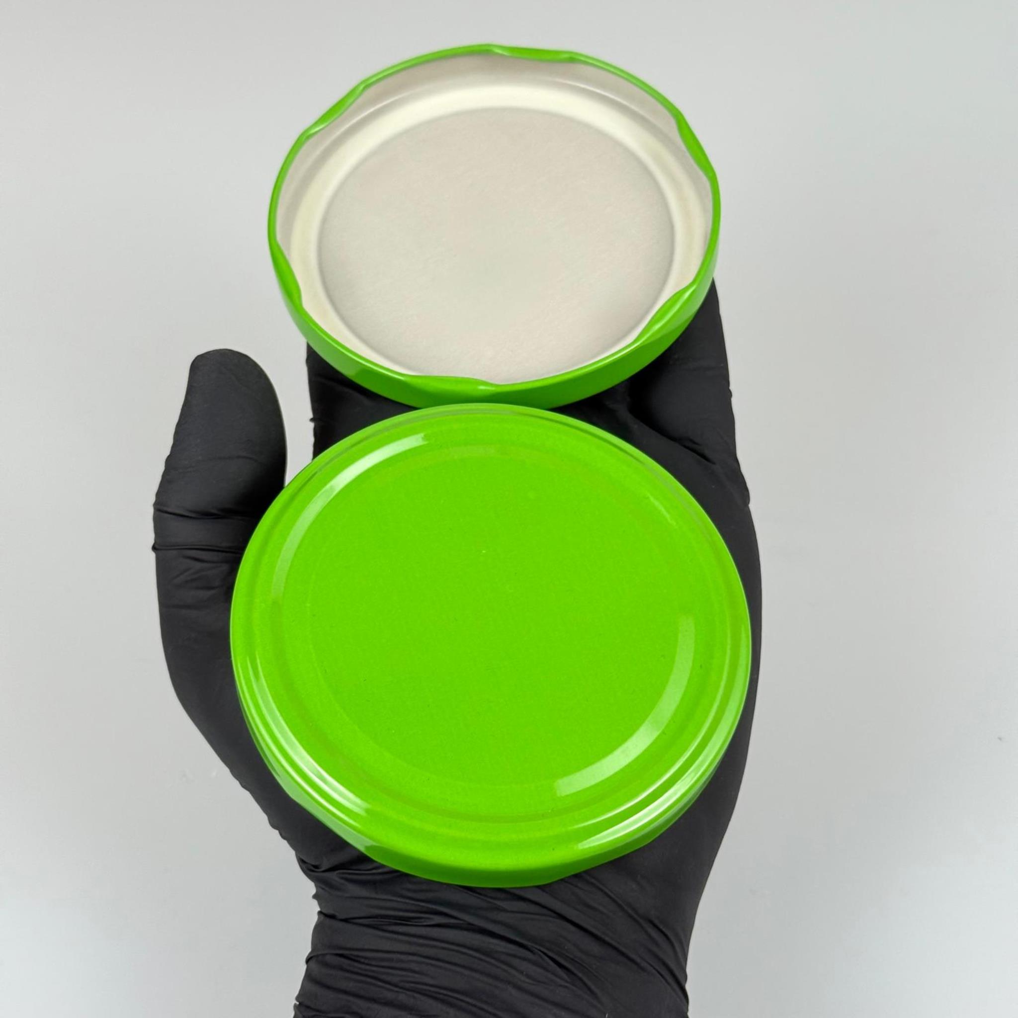 82 MM TWİST-OFF AÇIK YEŞİL METAL KAPAK