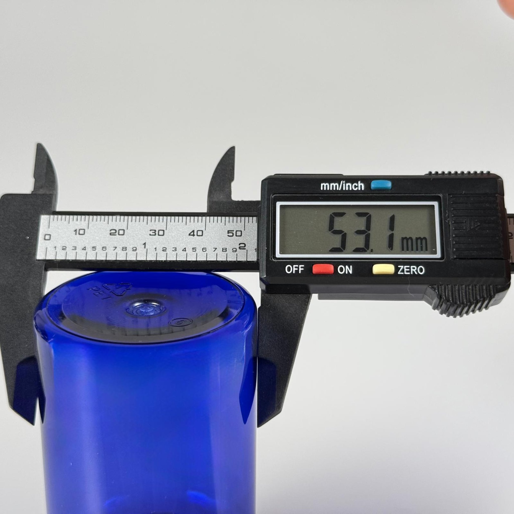 150 CC MAVİ PET PUDRA ŞİŞESİ + GÜMÜŞ METAL KAPAKLI + PUDRA TIPALI TAKIM - 150 ML PUDRA KUTUSU, EKO TUZLUK