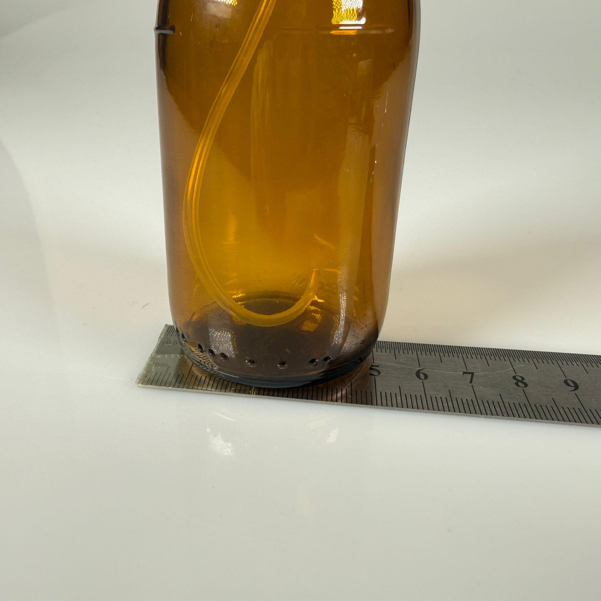 125 CC AMBER GOLD SPREY BAŞLIKLI CAM ŞİŞE - 125 ML KAHVERENGİ FISFIS KAPAKLI ŞİŞE