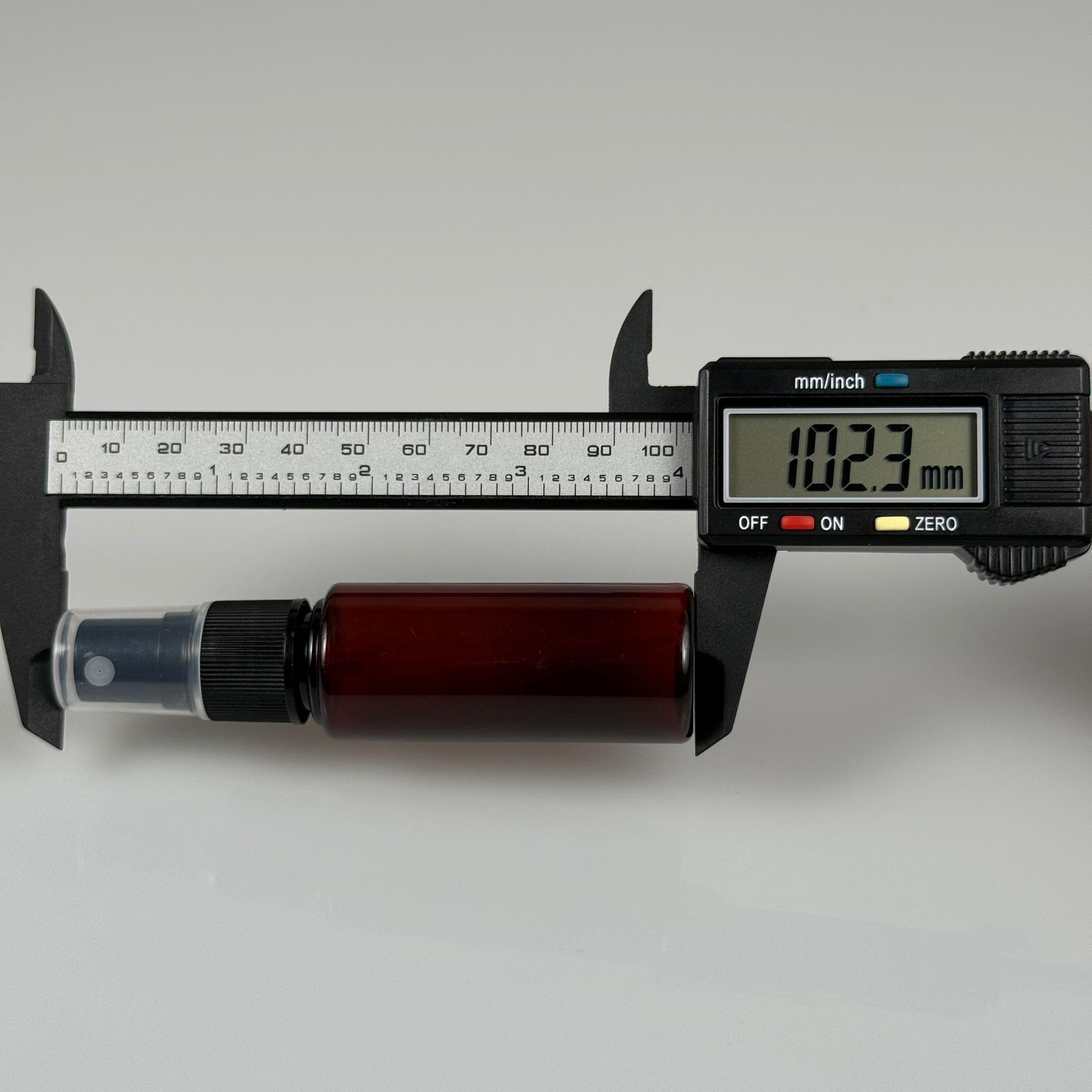 30 CC AMBER PET ŞİŞE - SİYAH SPREYLİ TESTER 30 ML PLASTİK ŞİŞE