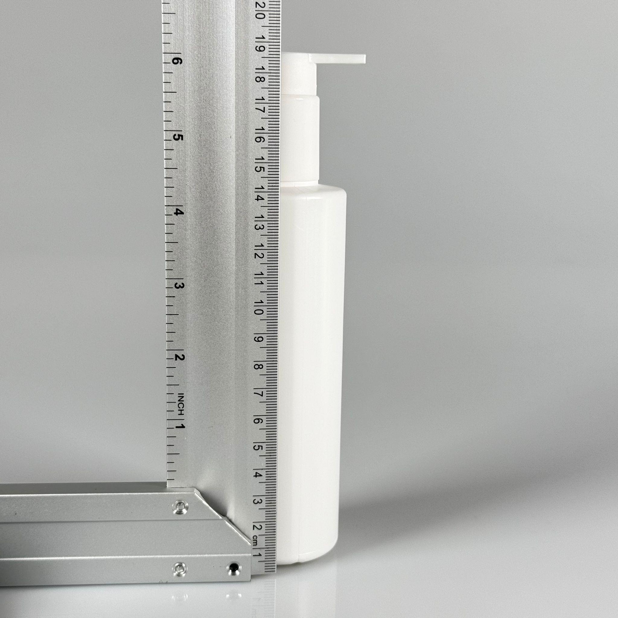 200 CC (SİLME 250 CC) BEYAZ SİLİNDİR MODEL MAT SERT POLİETİLEN ŞİŞE - BEYAZ XAVİER KOZMETİK POMPALI - 200 ML POMPALI BEYAZ PLASTİK ŞİŞE