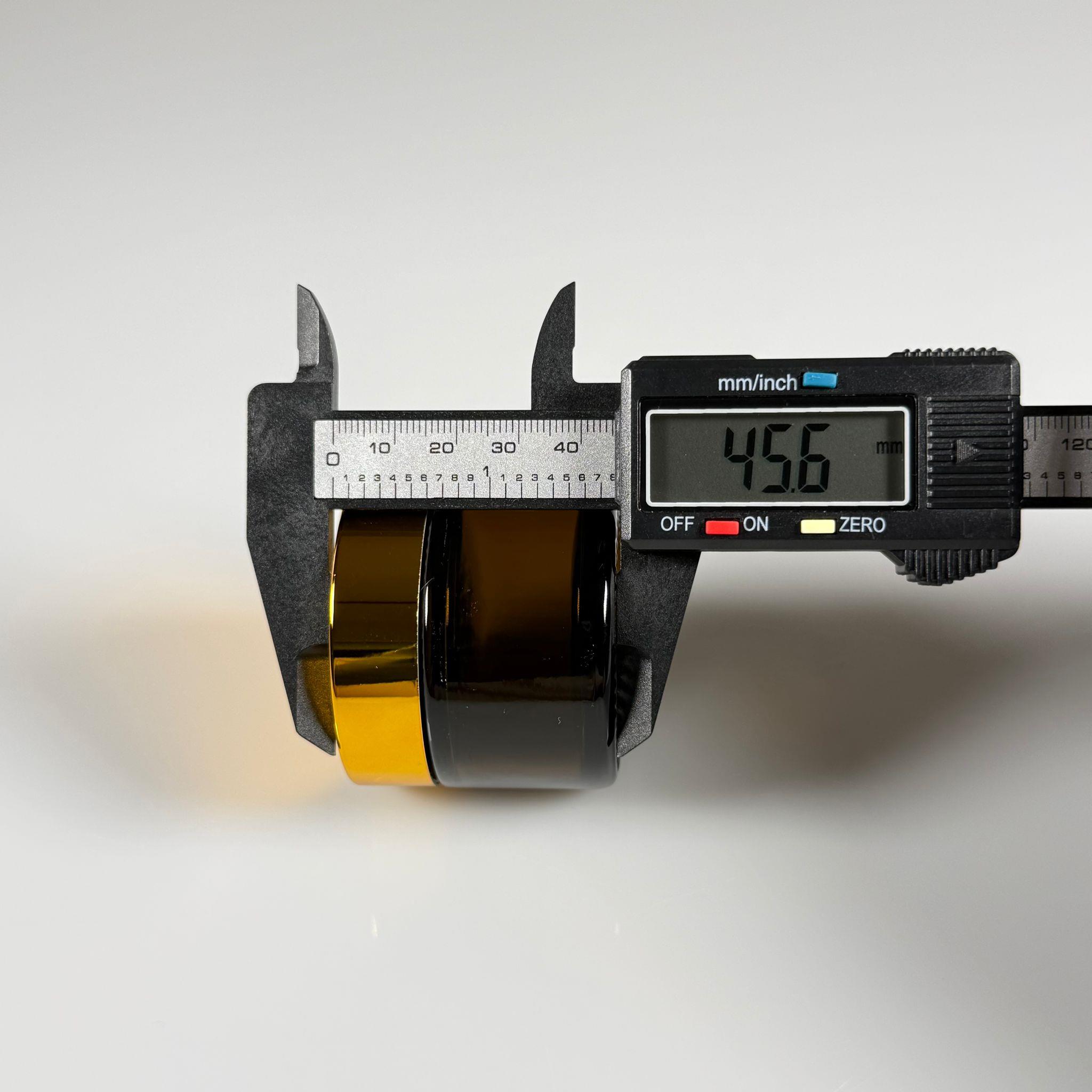 50 CC CAM AMBER KREM KAVANOZU - GOLD KAPAKLI İÇ CONTALI - 50 ML KAHVERENGİ KREM KAVANOZU - AMBER MUM KAVANOZU