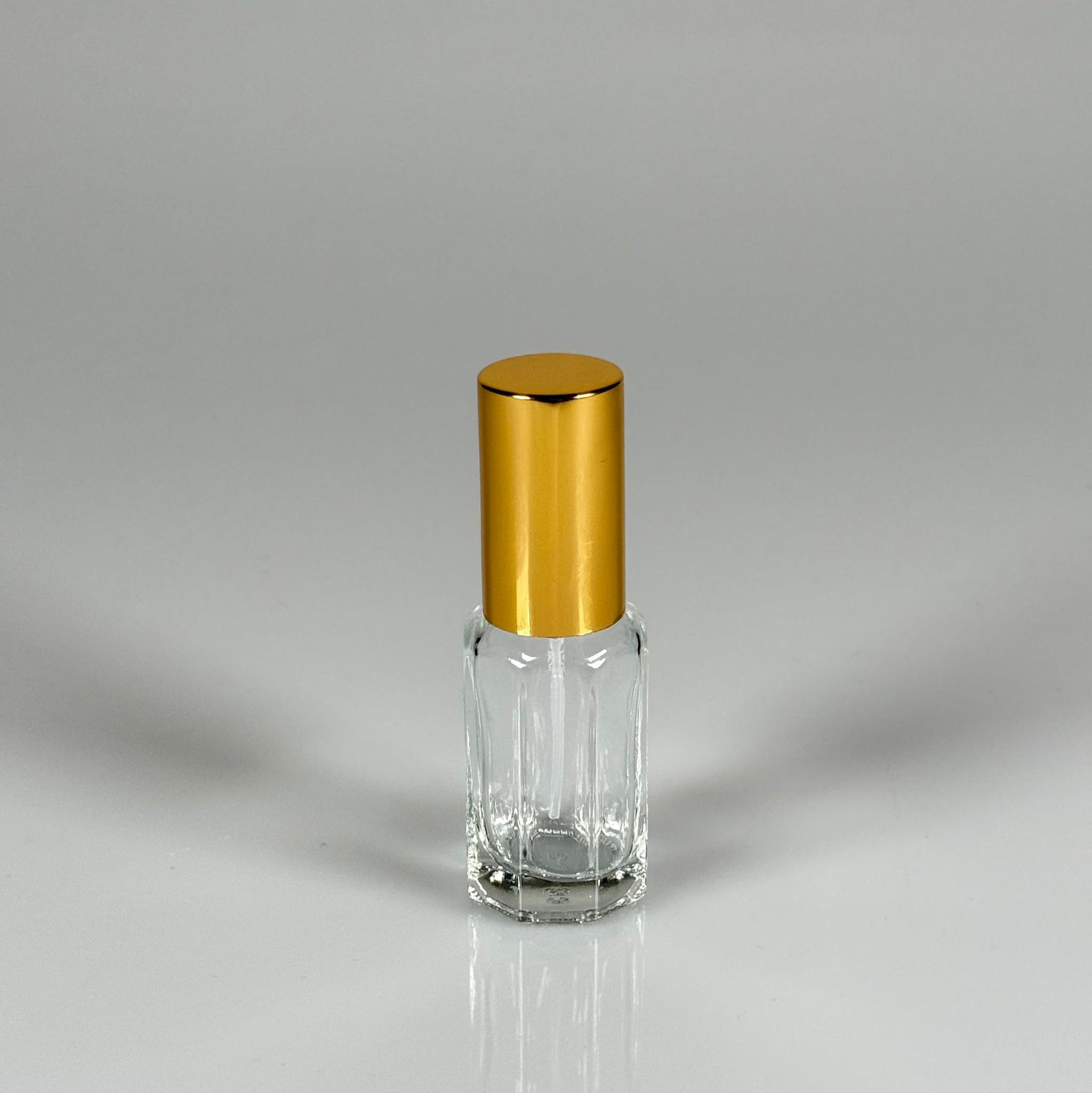 12 ML GOLD SPREYLİ CAM PARFÜM ŞİŞESİ - 12 CC VALFLİ (ELLE ÇEVİREREK KAPANIR , TEKRAR DOLDURULABİLİR) CAM BOŞ PARFÜM ŞİŞELERİ