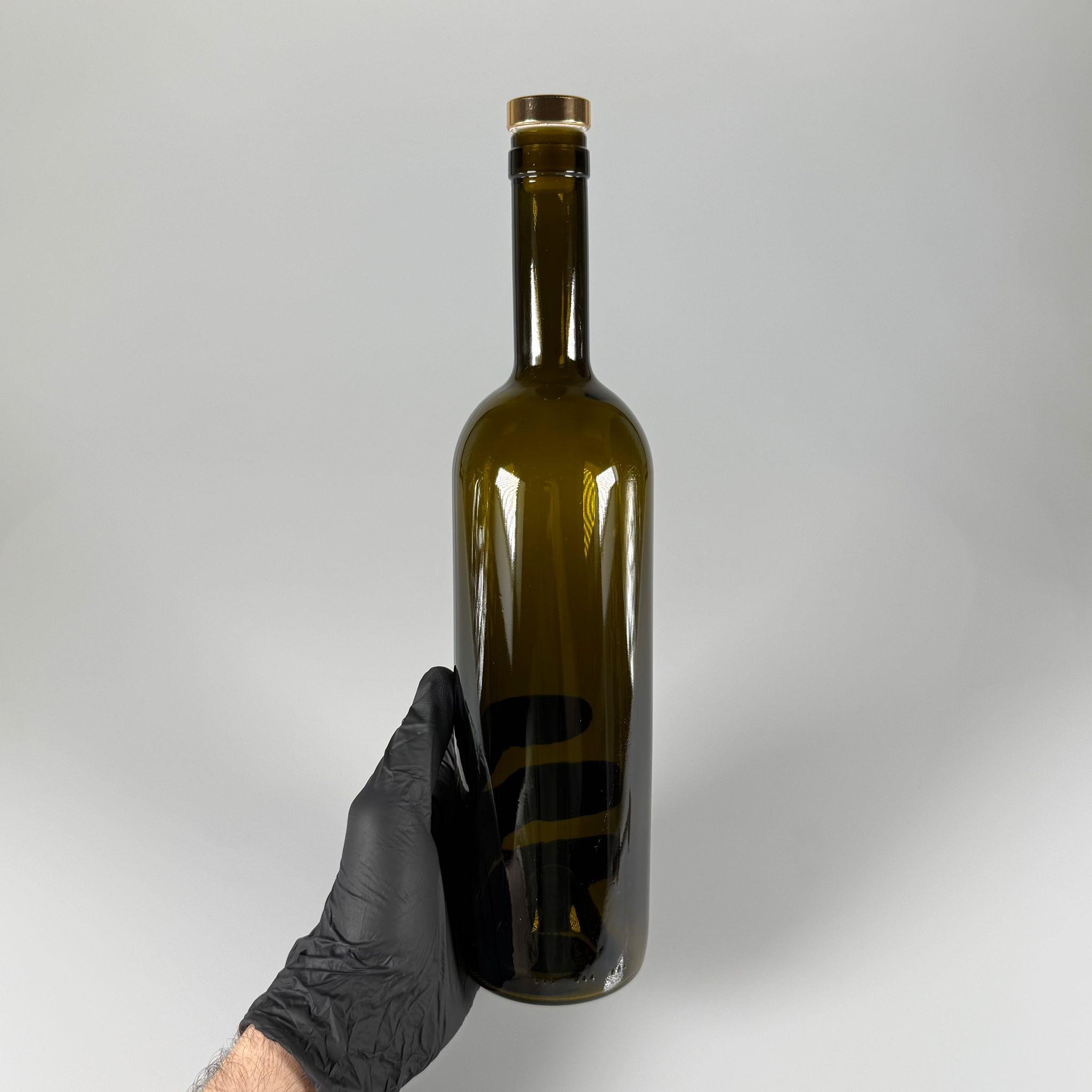 750 CC PAŞABAHÇE YAĞDANLIK ŞİŞESİ - GOLD SENTETİK MANTAR TIPALI - 750 ML YAĞ ŞİŞESİ YEŞİL - CAM ZEYTİNYAĞ ŞİŞESİ