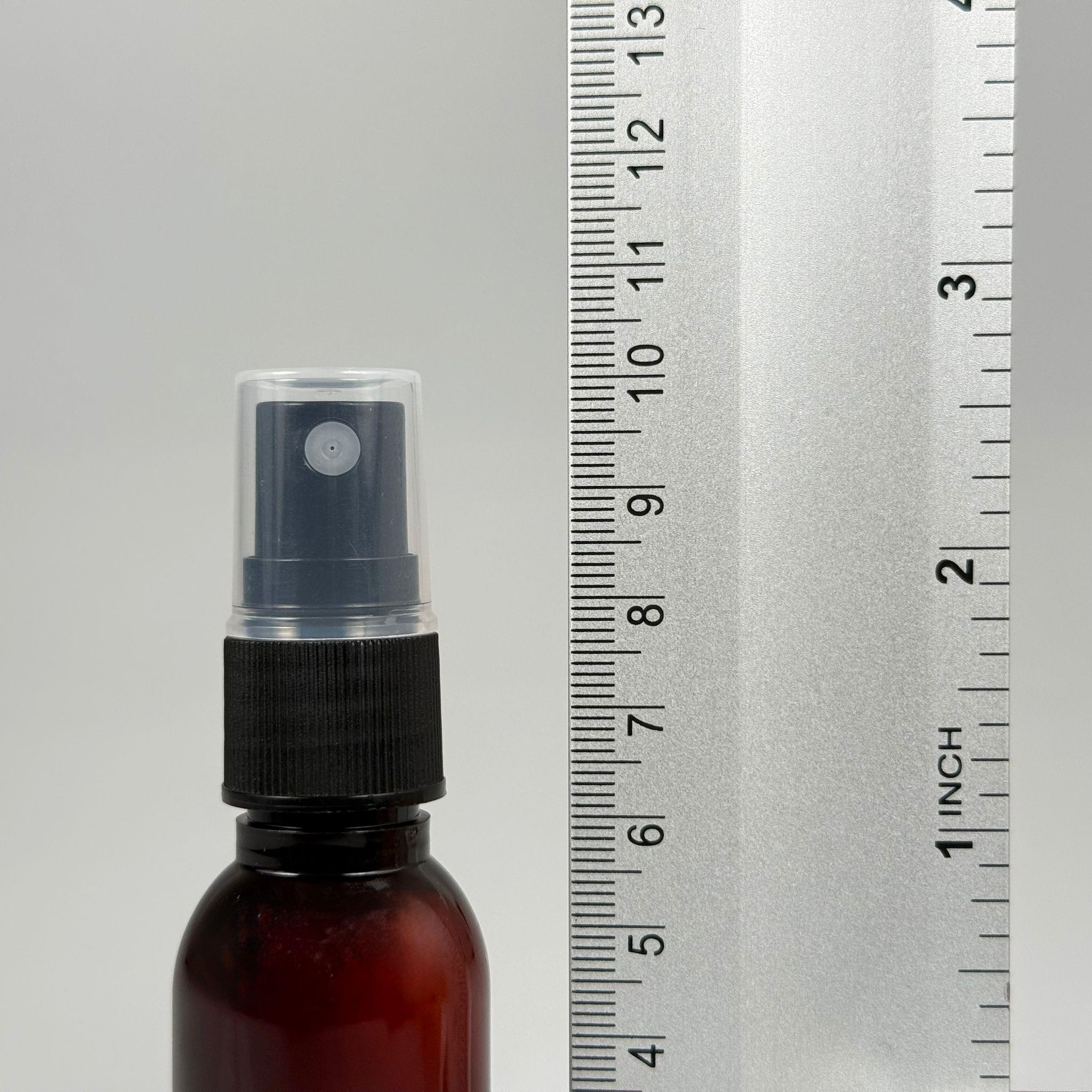 35 CC AMBER PET ŞİŞE - SİYAH SPREYLİ - 35 ML KAHVERENGİ PLASTİK ŞİŞE