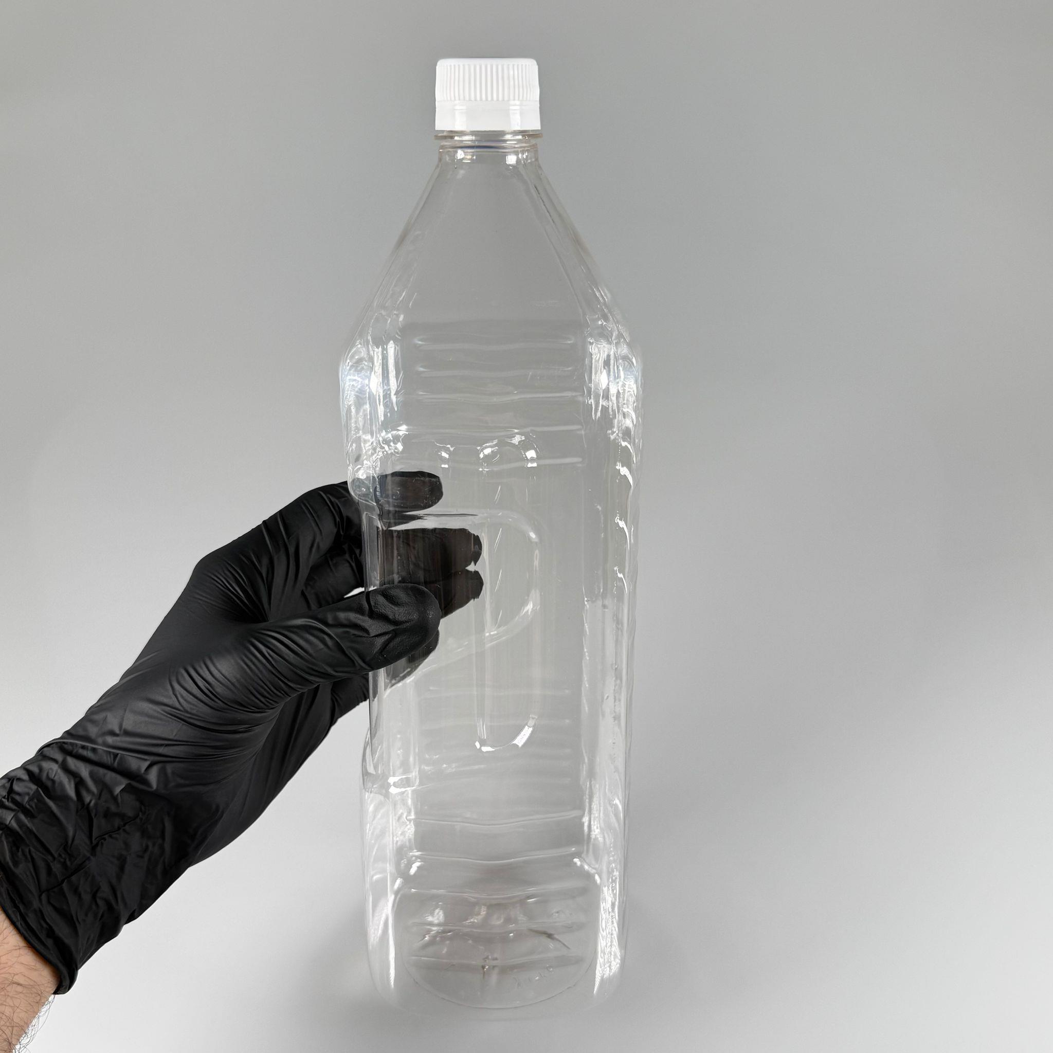 2000 CC KÖŞELİ PET ŞİŞE - BEYAZ KİLİTLİ KAPAKLI 2 LİTRE KARE PLASTİK ŞİŞE - ZEYTİNYAĞ ŞİŞESİ