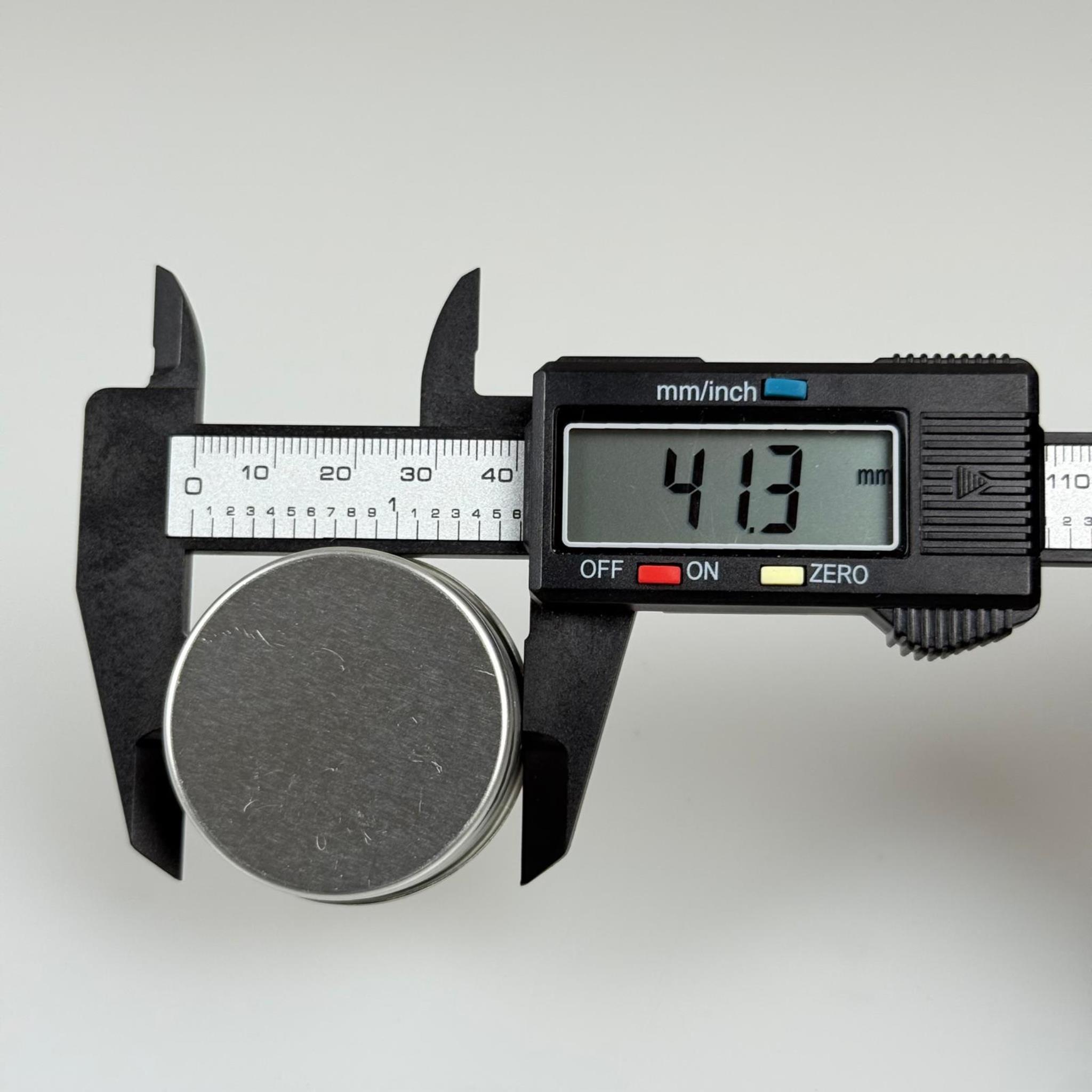 41/18 MM VİDALI GÜMÜŞ METAL KAPAK