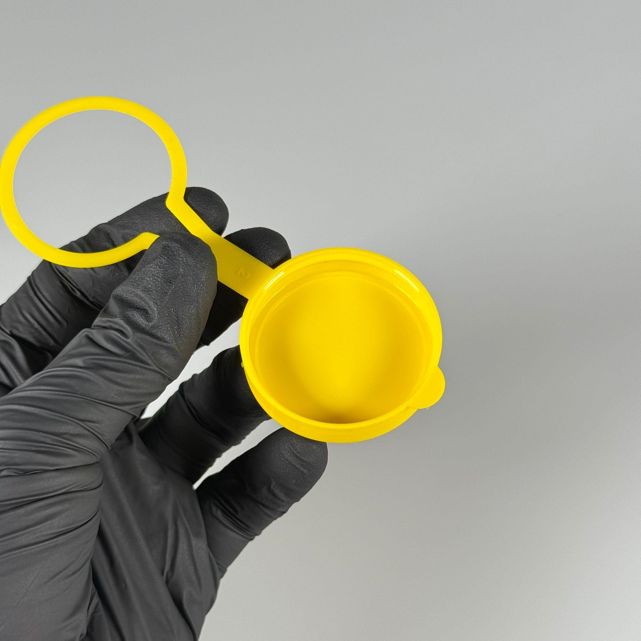 44 - 11 MM PLASTİK AYRAN KAPAĞI GEÇMELİ KAPAK - CAM SÜT ŞİŞESİ KAPAĞI - SÜTAŞ CAM AYRAN ŞİŞESİ KAPAĞI - NOSTALJİ SÜT AYRAN KAPAK - SARI