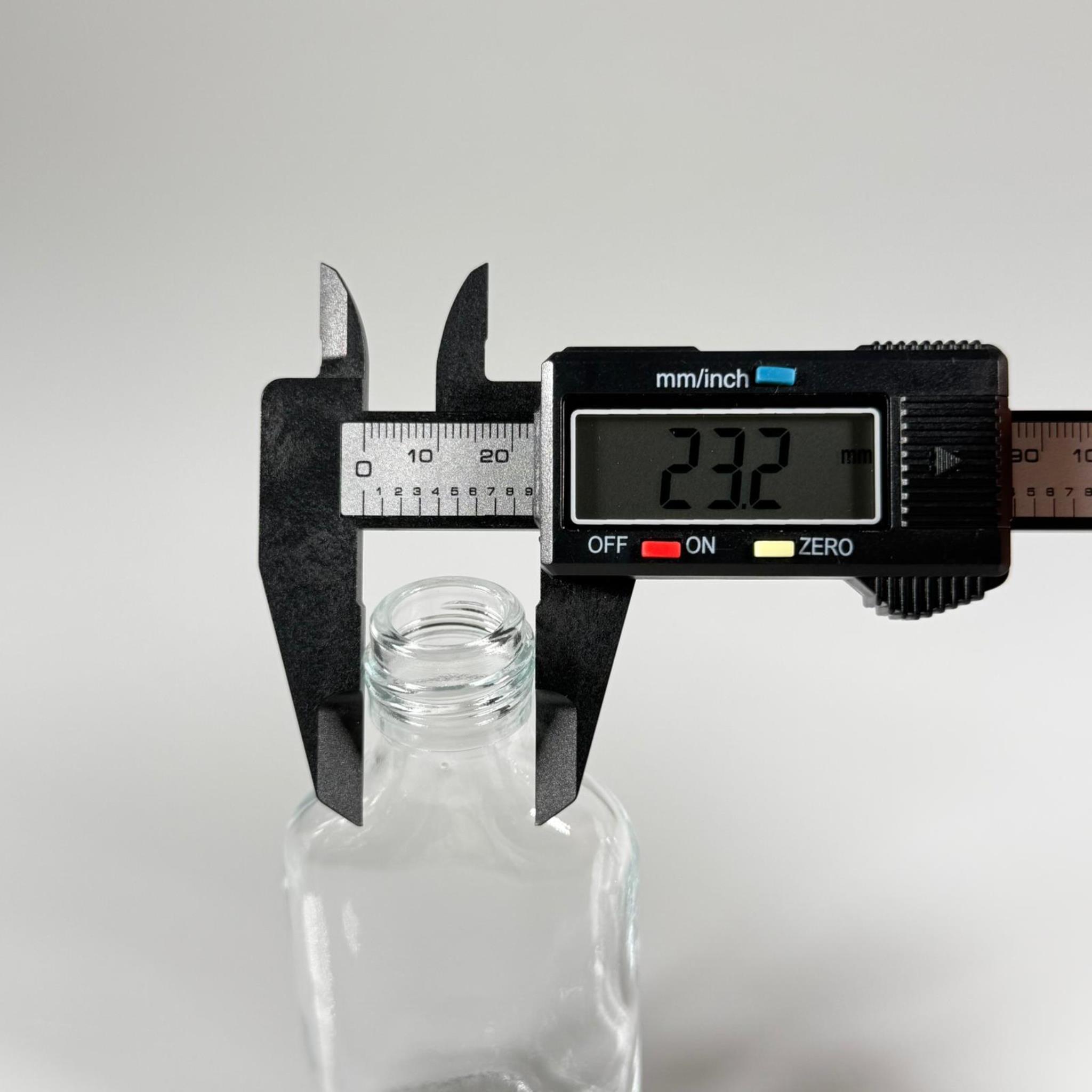 50 CC YASSI CAM COLD BREW ŞİŞE - SOĞUK KAHVE ŞİŞESİ -  KAPAKSIZ (28 AĞIZ) - 50 ML YASSI CAM ŞİŞE