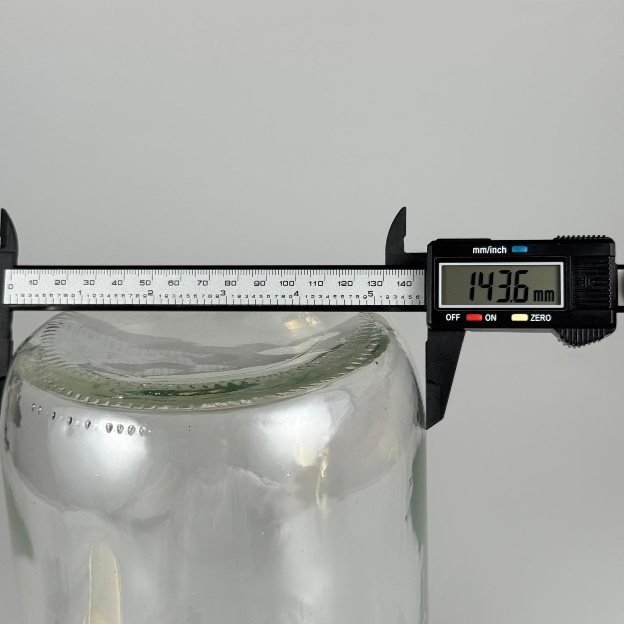 AKTAR, BAKKALİYE, TEŞHİR İÇİN NOSTALJİ PİRİNÇ KAPAKLI CAM KAVANOZ - 3000 ML