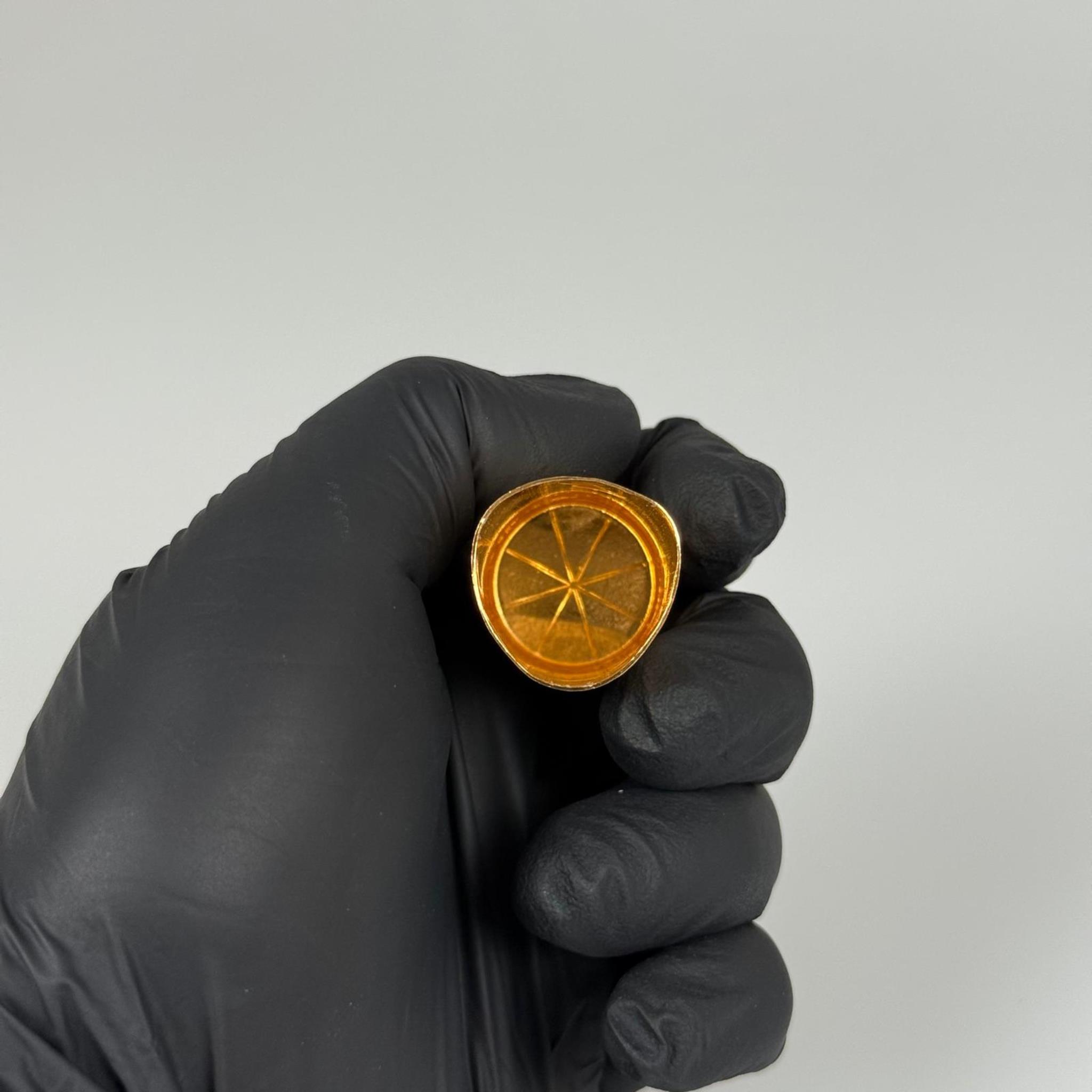 METAL KORUYUCU KAPAK GOLD RENK (18 MM DAMLALIK VE SPREY ÜZERİNE)