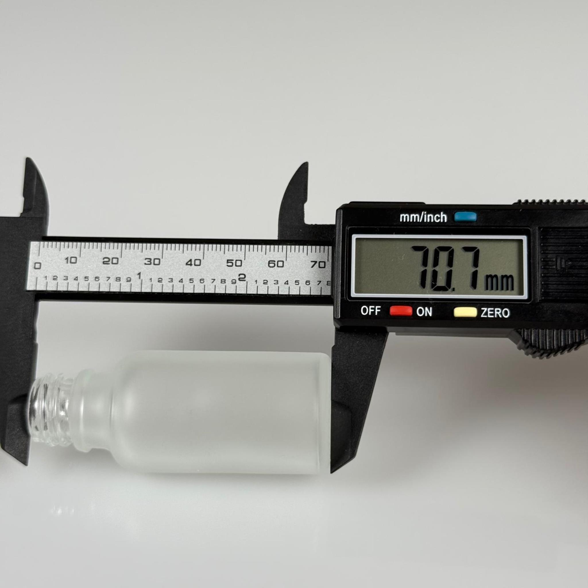 20 CC BUZLU CAM ŞİŞE 18 MM İTHAL