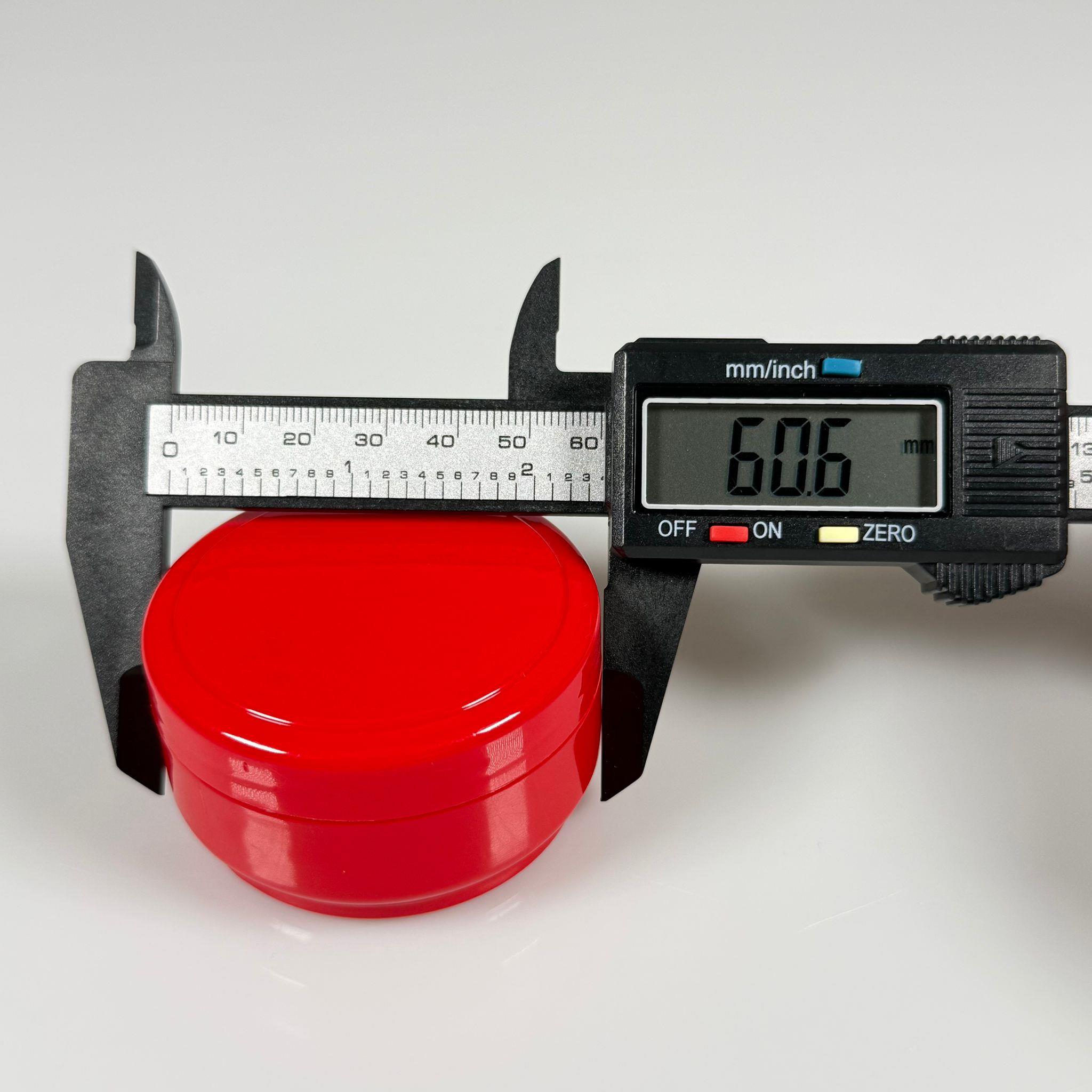 50 CC PİTY KREM KAVANOZU - KAPAKLI - KIRMIZI - SADE KREM KUTUSU - UYGUN FİYATLI POMAT KUTUSU - PLASTİK KUTU - KOZMETİK AMBALAJ - BOŞ KREM KUTUSU - KREM KUTUSU PLASTİK