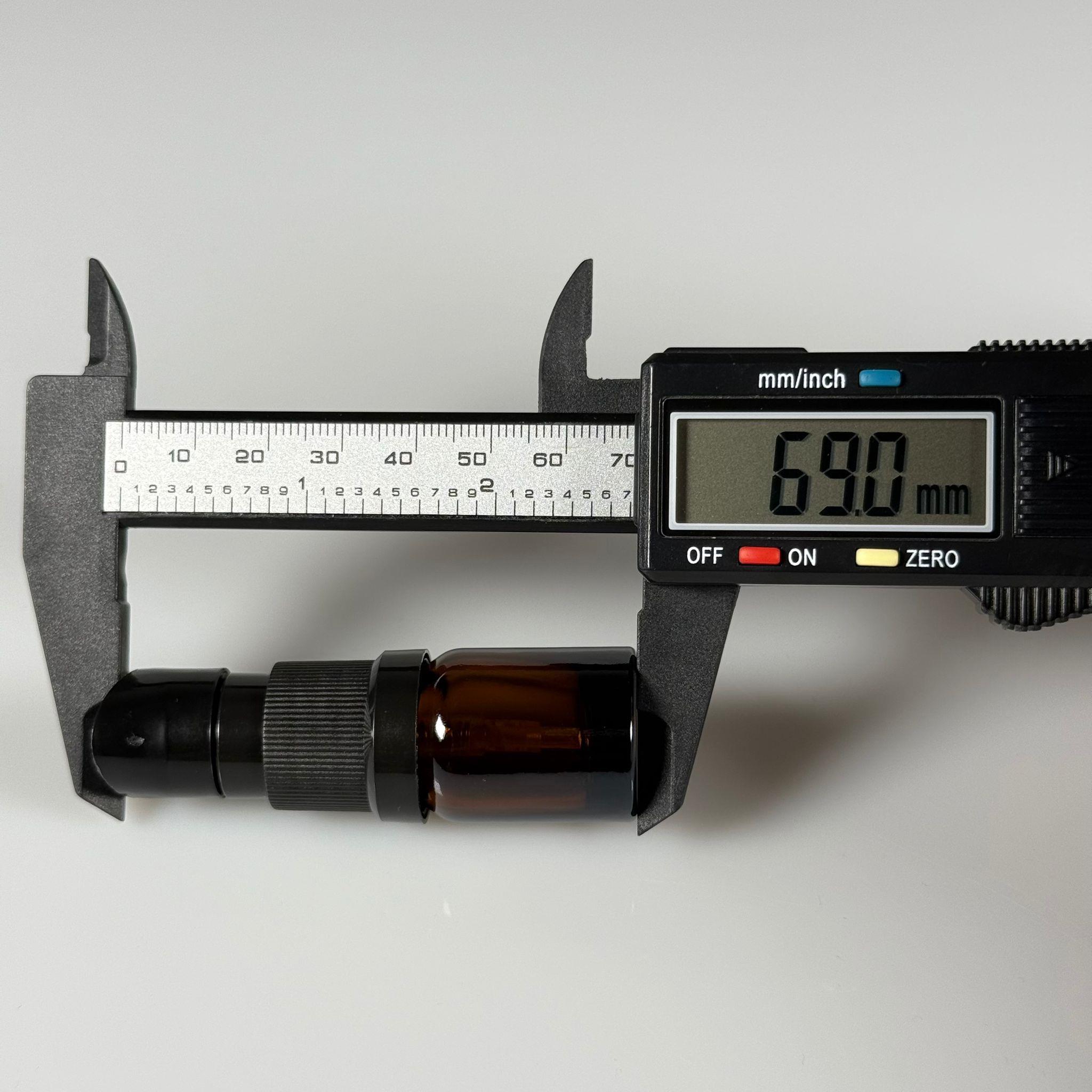 3 CC AMBER CAM ŞİŞE - SIZDIRMAZ ETEKLİ SİYAH LOSYON POMPALI TAKIM - 3 ML LOSYON ŞİŞESİ - YAĞ, KREM GİBİ YOĞUN KIVAMLI SIVILAR İÇİN CAM AMBALAJ