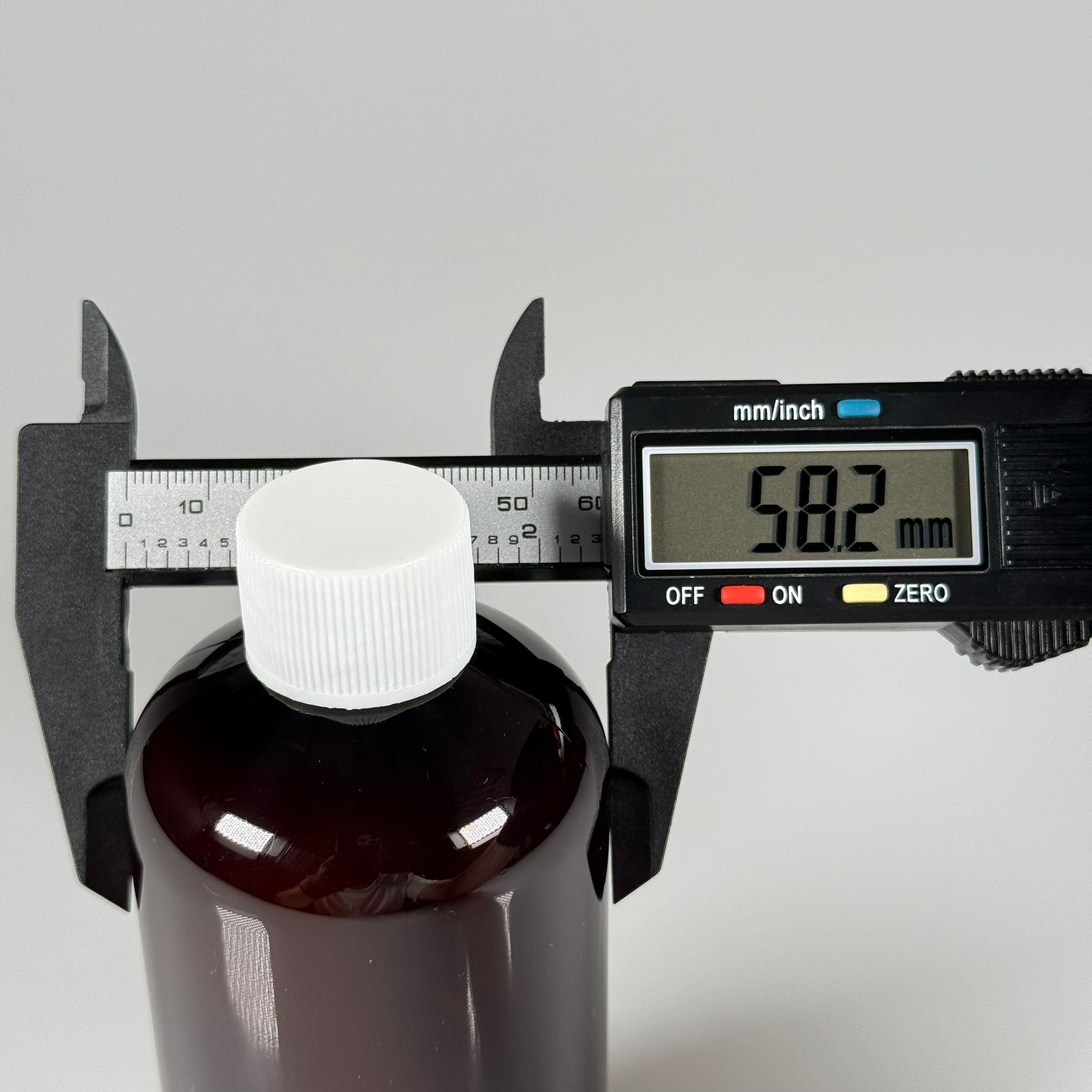 250 CC AMBER PLASTİK ŞİŞE ZEYNEP MODEL - CONTALI BEYAZ KAPAKLI - 250 ML TOMBUL PET ŞİŞE