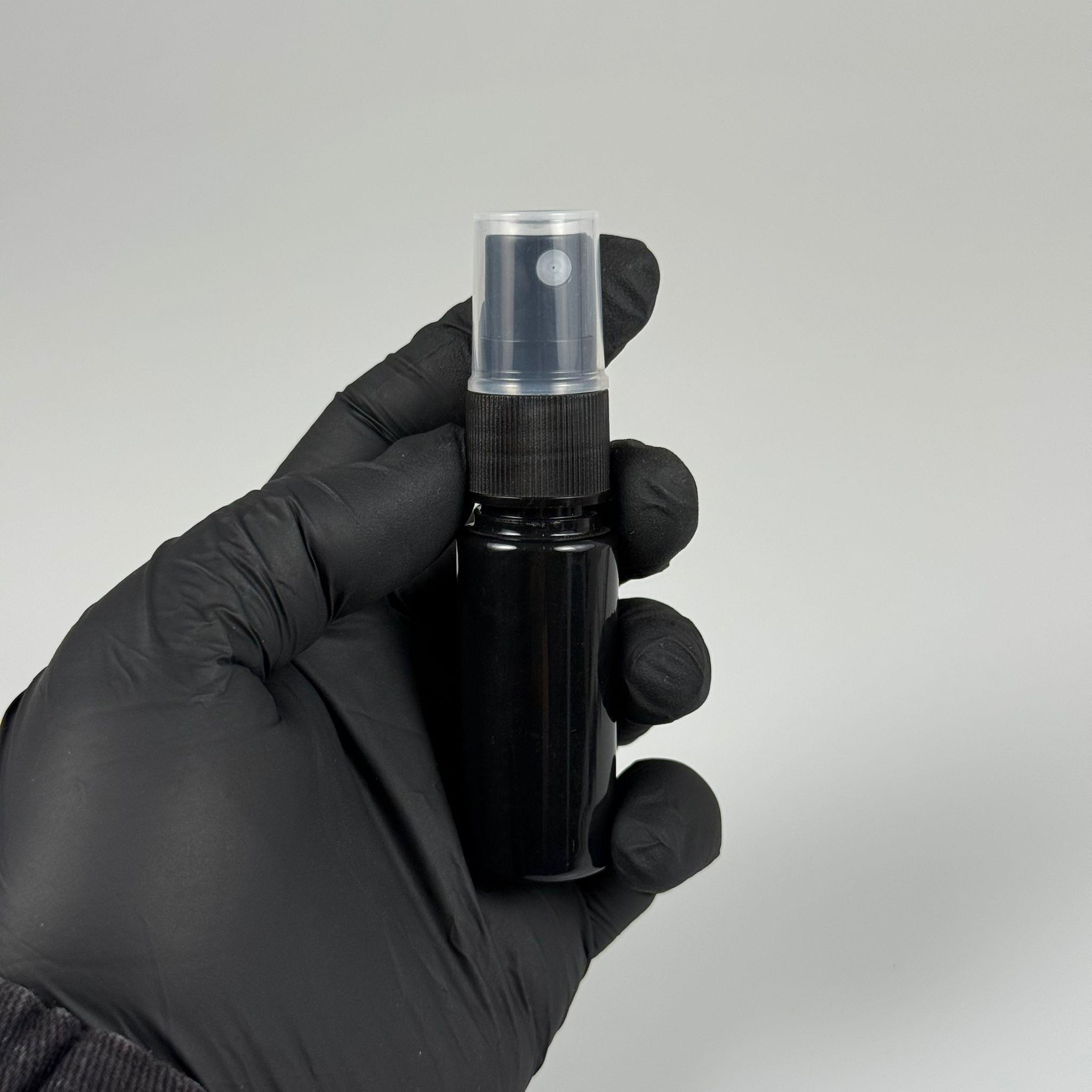 15 CC SİLİNDİR PET ŞİŞE - SİYAH SPREYLİ - 15 ML PET ŞİŞE - SİYAH