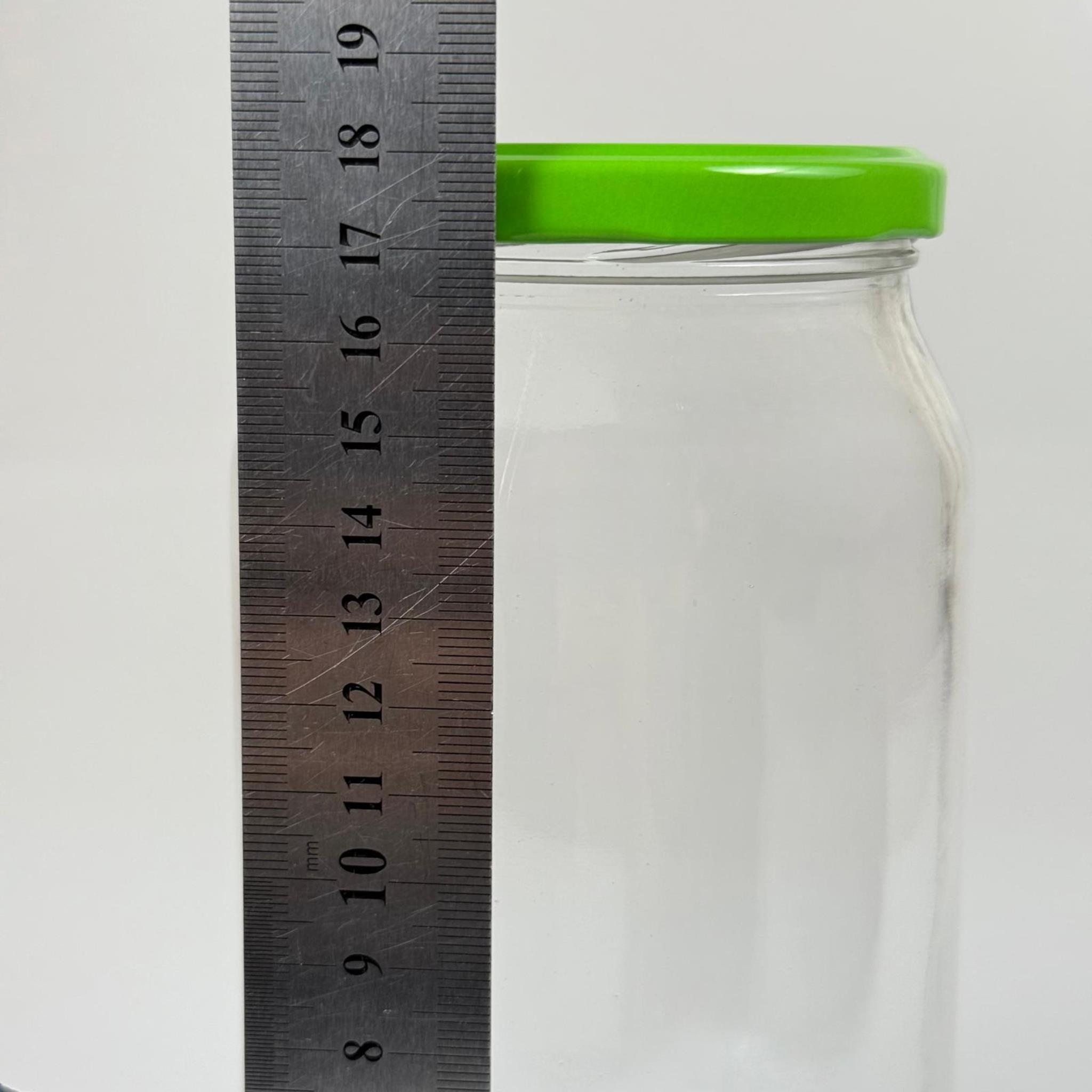 1000 CC CAM KAVANOZ - AÇIK METAL KAPAKLI - 1000 ML CAM KONSERVE KAVANOZU - LİTRELİK KAVANOZ - PAŞABAHÇE