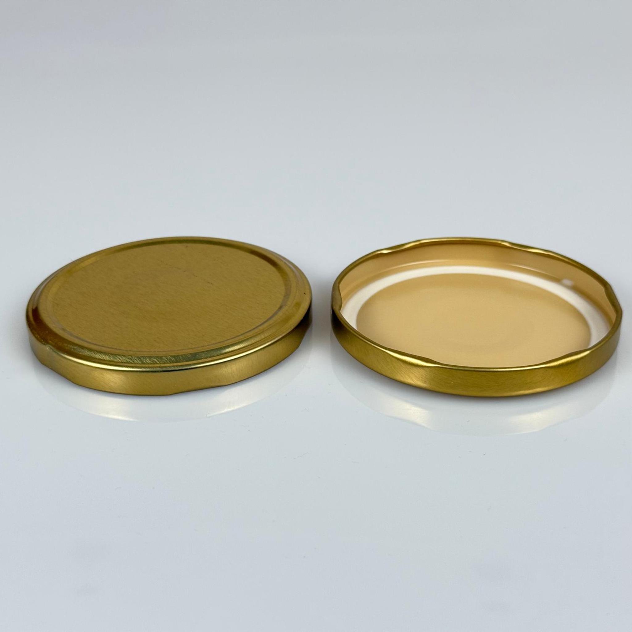 82 MM TWİST-OFF GOLD DÜĞMELİ (MC082RSB469) - SİLGAN - EMNİYET DÜĞMELİ - TİKTAK KAPAK - BOTUNLU KAPAK