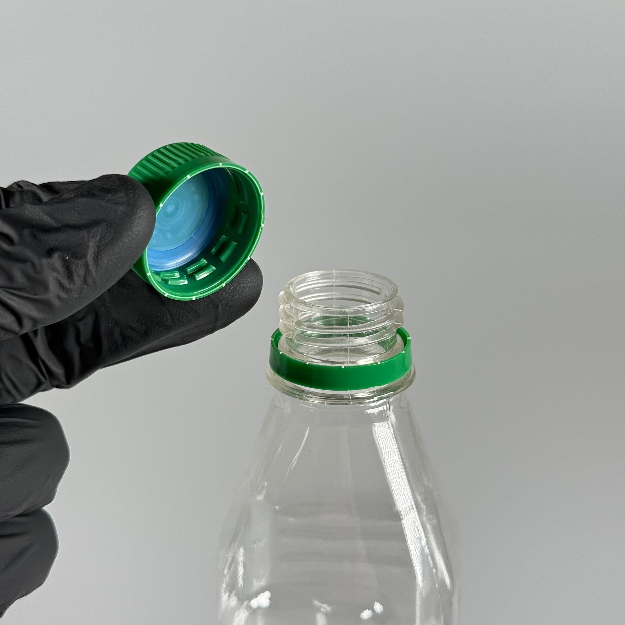 500 CC KÖŞELİ PET ŞİŞE - YEŞİL KİLİTLİ KAPAKLI 0,5 LİTRE KARE PLASTİK ŞİŞE - ZEYTİNYAĞ ŞİŞESİ