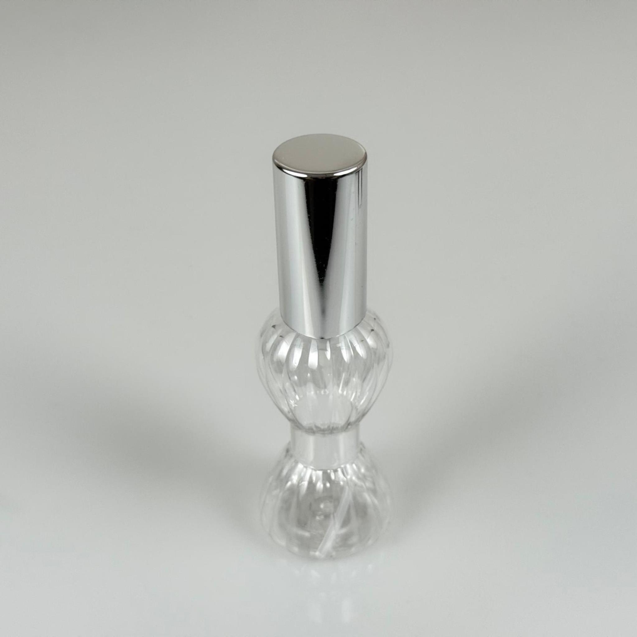 40 ML PET KOLONYA, PARFÜM VB ŞİŞELERİ - METAL ALÜMİNYUM GÜMÜŞ KAPAK + VİDALI SPREY + 40 CC MİNİ PIRLANTA ŞİŞE SET TAKIM