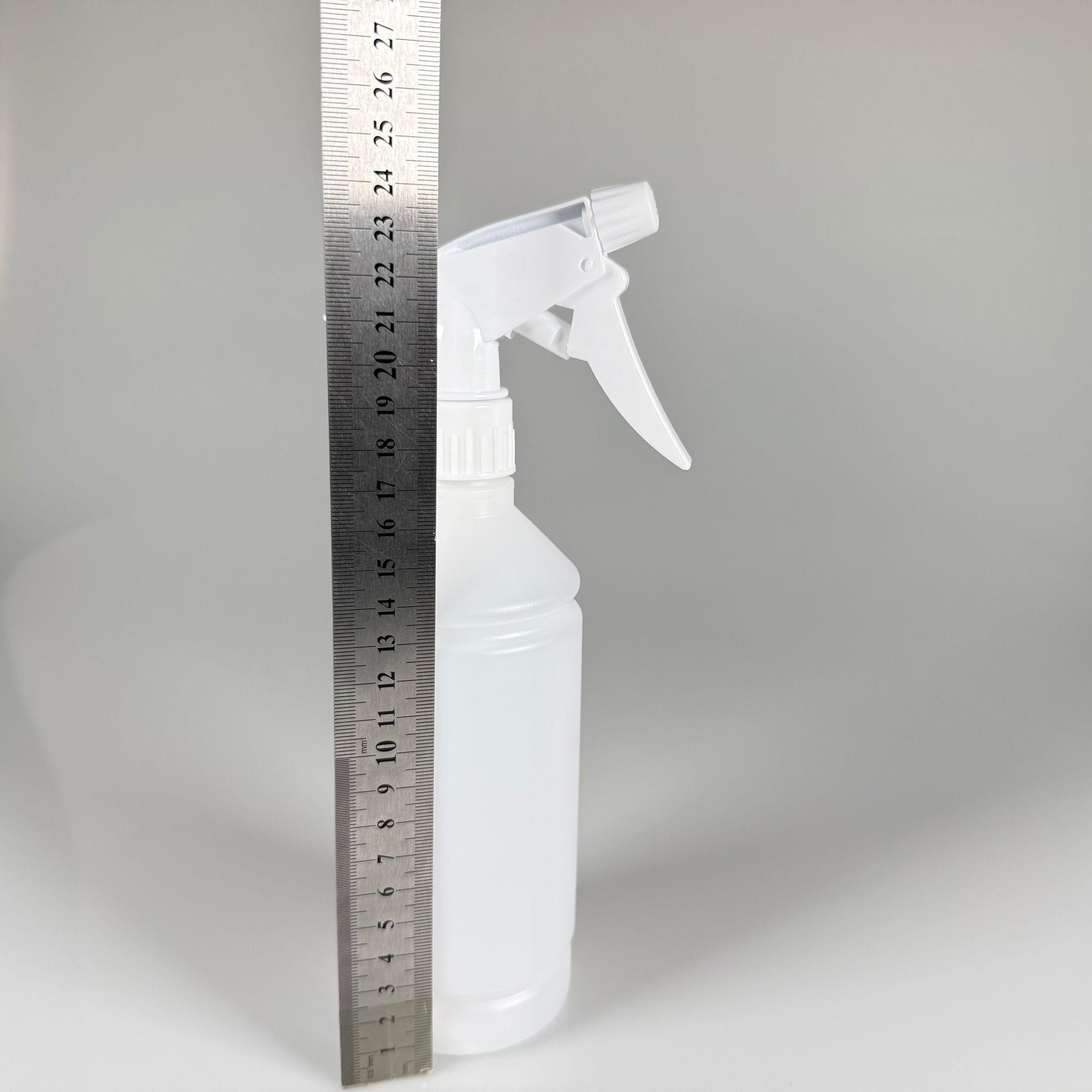 500 CC TİNER ŞİŞESİ - BEYAZ DOZAJLI KİMYASALA DAYANIKLI TRİGER TETİK SPREYLİ - 500 ML KİMYASALA DAYANIKLI PLASTİK ŞİŞE - 0,5 LT POLİETİLEN ŞİŞE