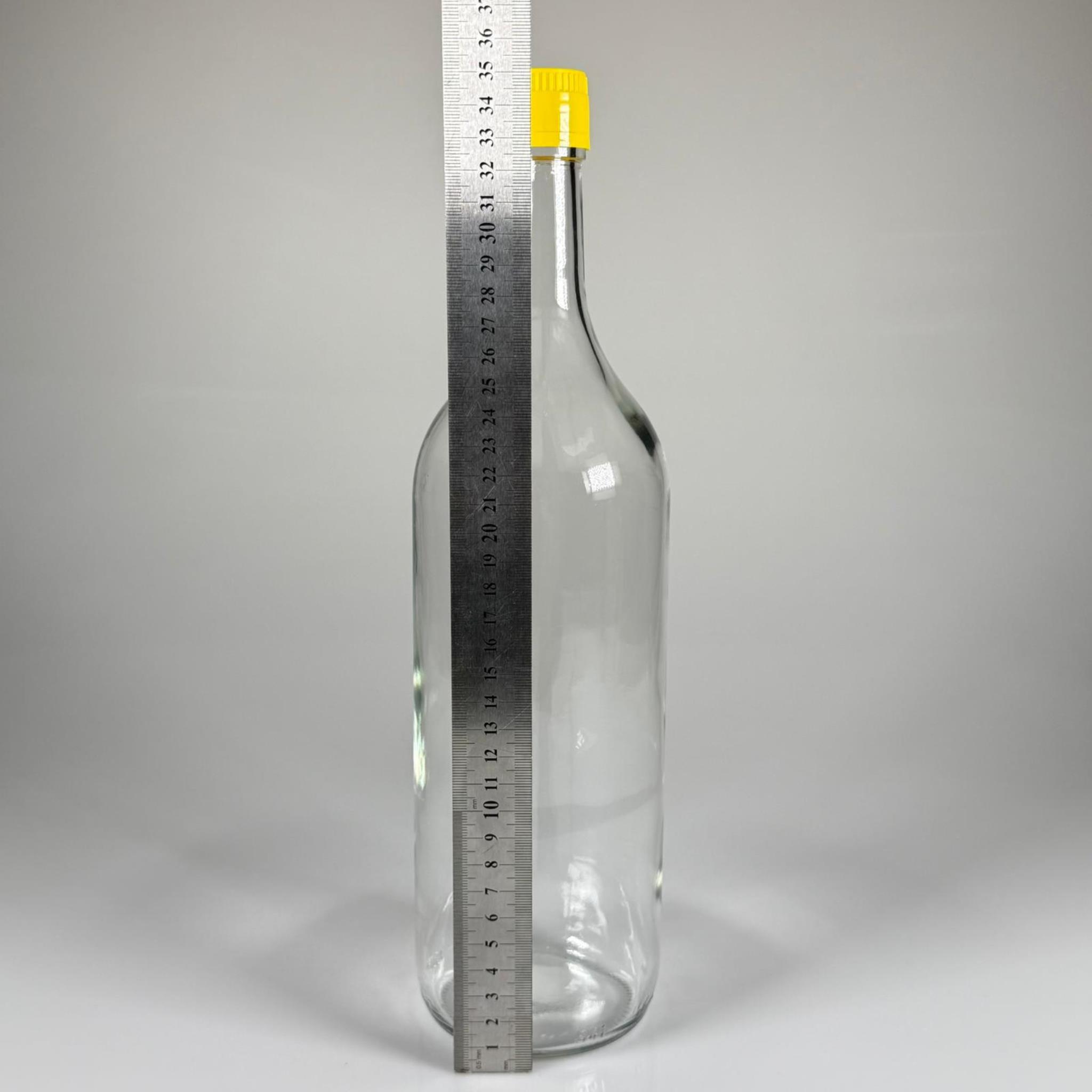 1500 CC ŞEFFAF CAM ŞİŞE - SARI AKITICILI DROP - STOP KAPAKLI - 1,5 LİTRE YAĞ ŞİŞESİ - SİRKE ŞİŞESİ - ZEYTİNYAĞ İÇİN BOŞ CAM ŞİŞE