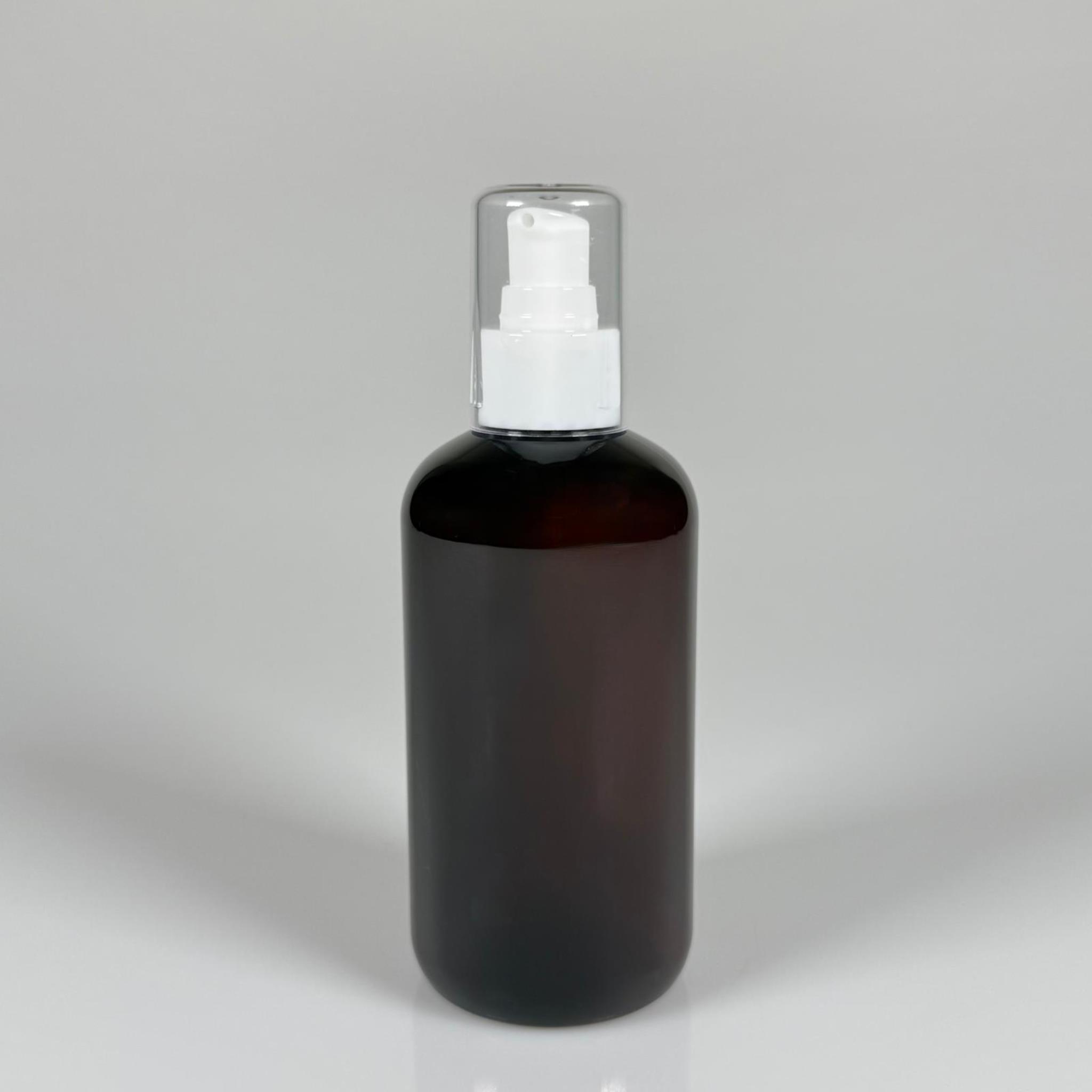 250 CC AMBER ŞİŞE - BEYAZ LOSYON POMPALI - 250 ML POMPALI PLASTİK ŞİŞE - ZEYNEP MODEL PET ŞİŞE