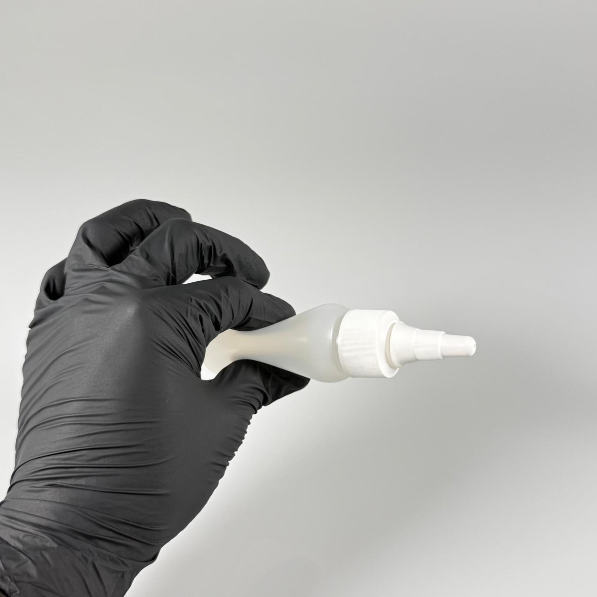 50 ML SIKILABİLİR YUMUŞAK POLİETİLEN PE PLASTİK ŞİŞE - BEYAZ ASANSÖR AKITICI SOS KAPAKLI - 50 cc sos, yağ, kartuş, mürekkep vb için boş şişeler