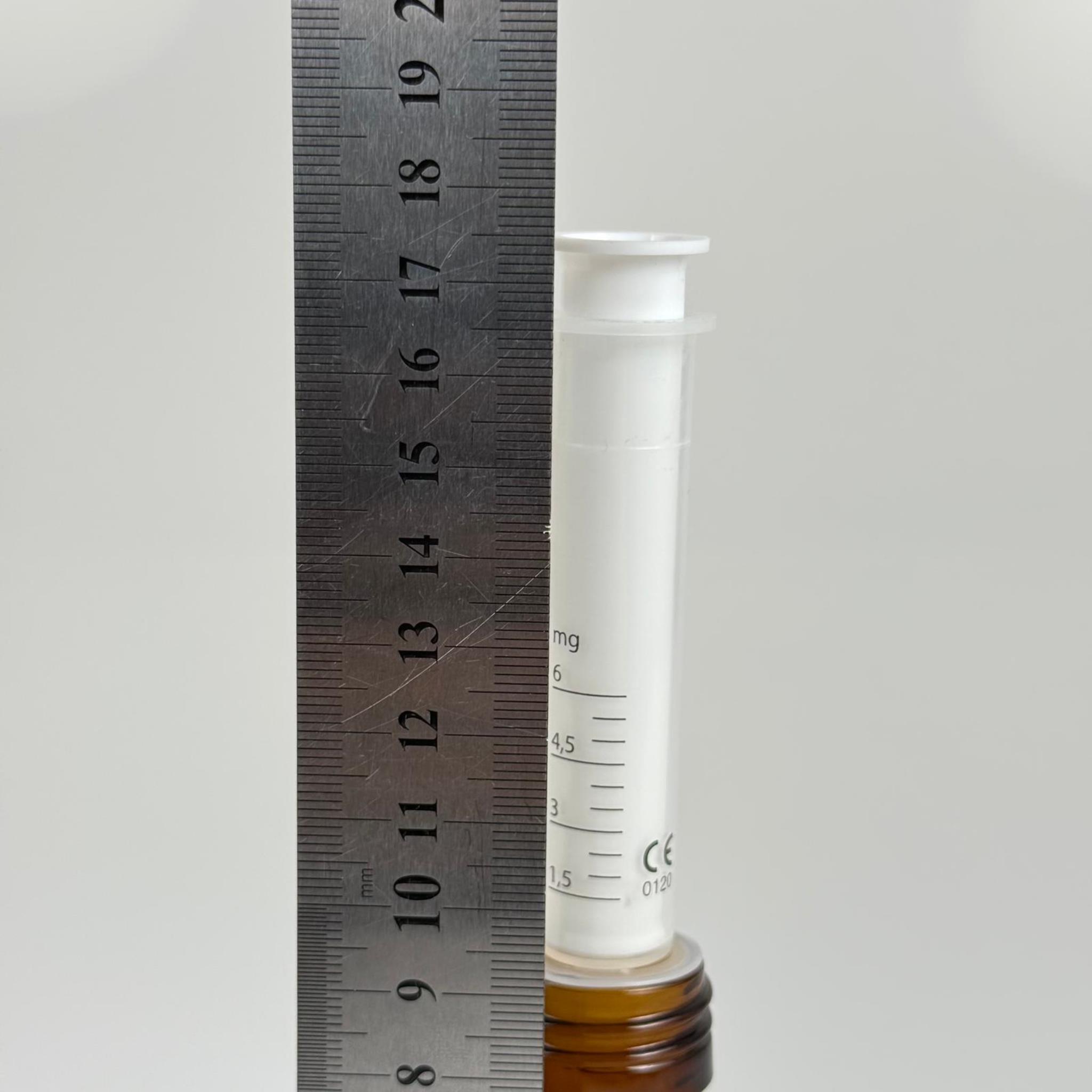 50 ML CAM ECZA ŞİŞESİ + 6 ML DOZAJ PİPETİ + DOZAJ TIPASI + CONTALI PLASTİK KAPAK TAKIM