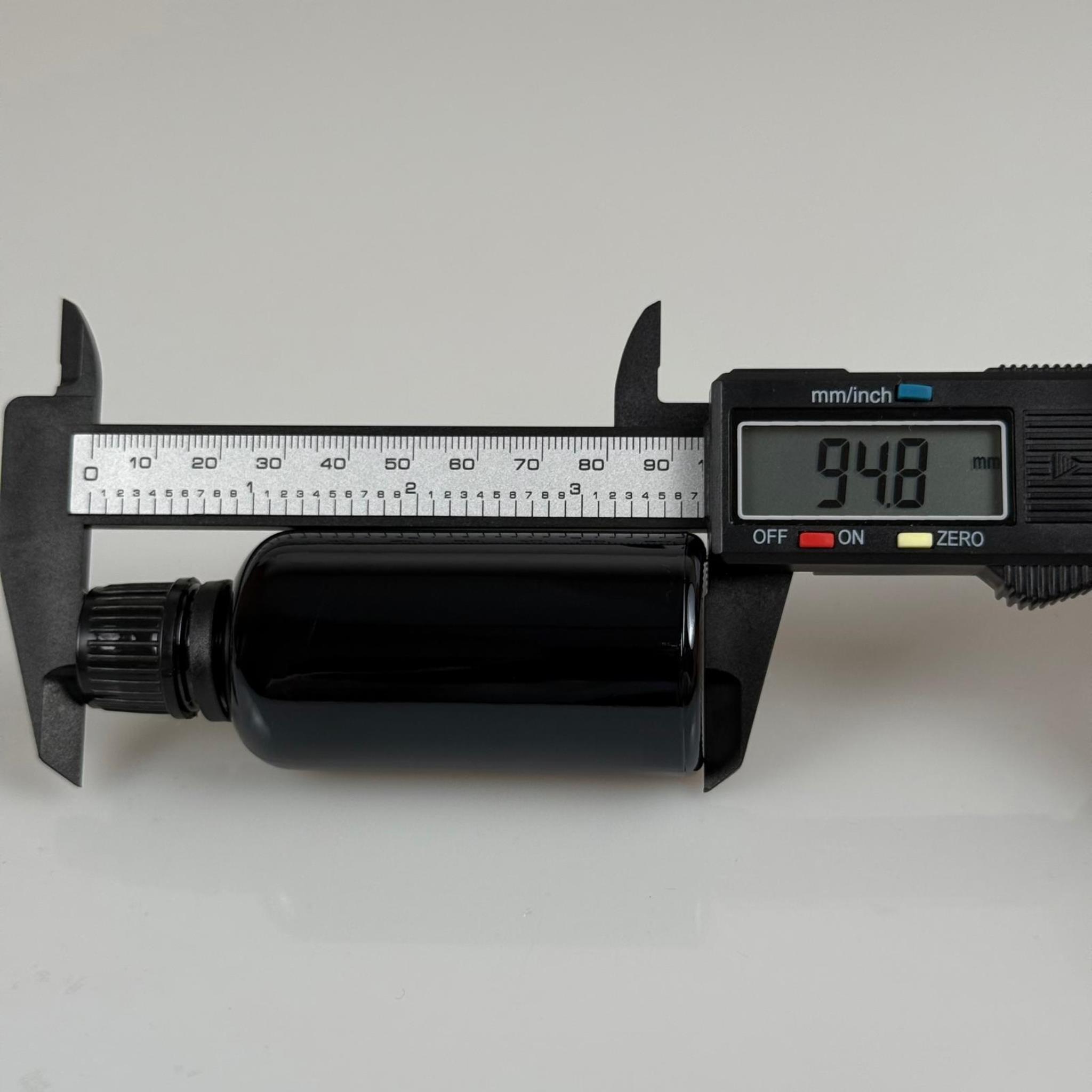 50 CC SİYAH İÇTEN DAMLALIKLI (OPSİYONEL DAMLALIK) - SİYAH KİLİTLİ KAPAKLI CAM ŞİŞE - 50 ML KOLONYA TIPALI CAM ŞİŞE