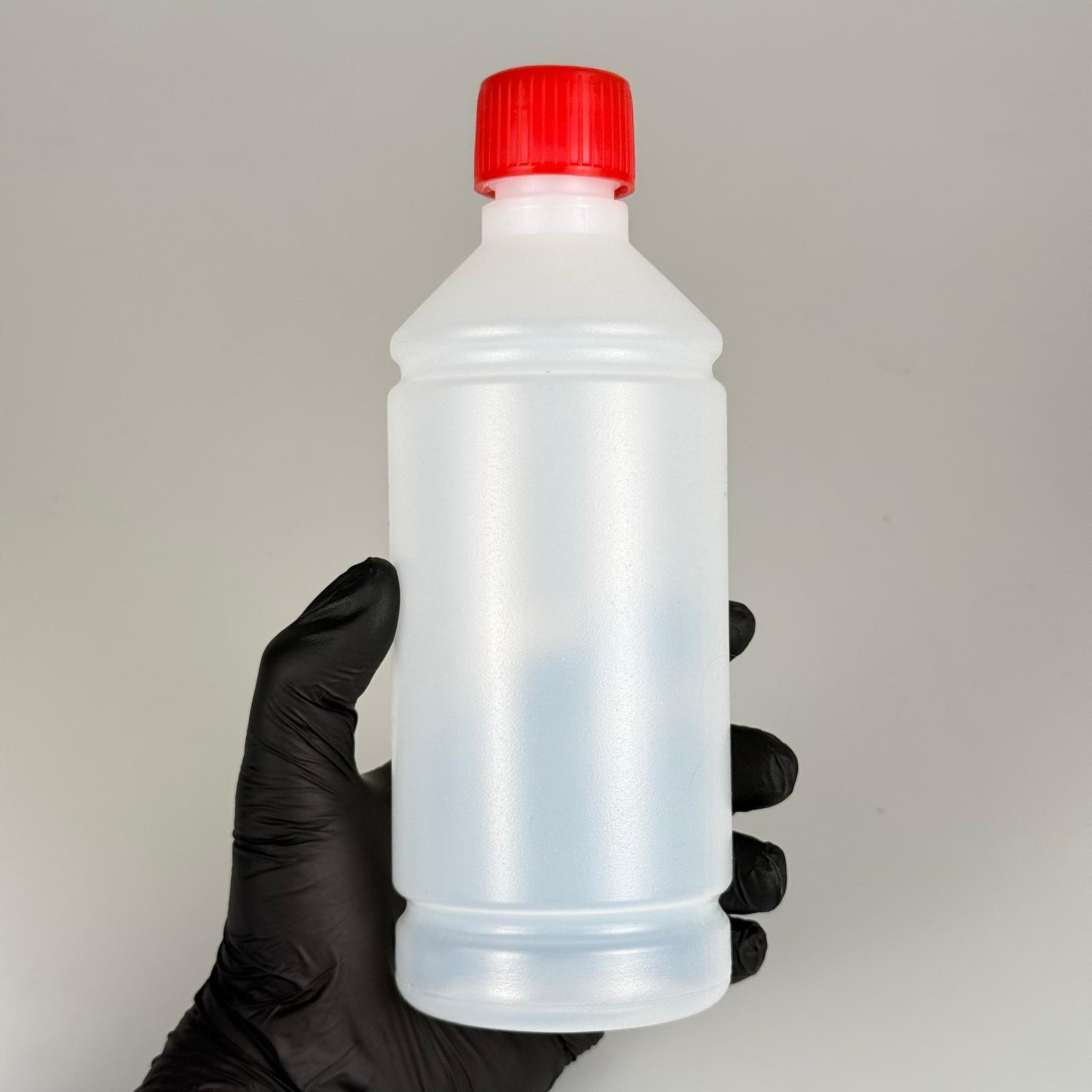 500 CC TİNER ŞİŞESİ - İÇ TIPALI KIRMIZI ÇOCUK EMNİYET KİLİTLİ KAPAKLI - 500 ML KİMYASALA DAYANIKLI PLASTİK ŞİŞE - 0,5 LT POLİETİLEN ŞİŞE