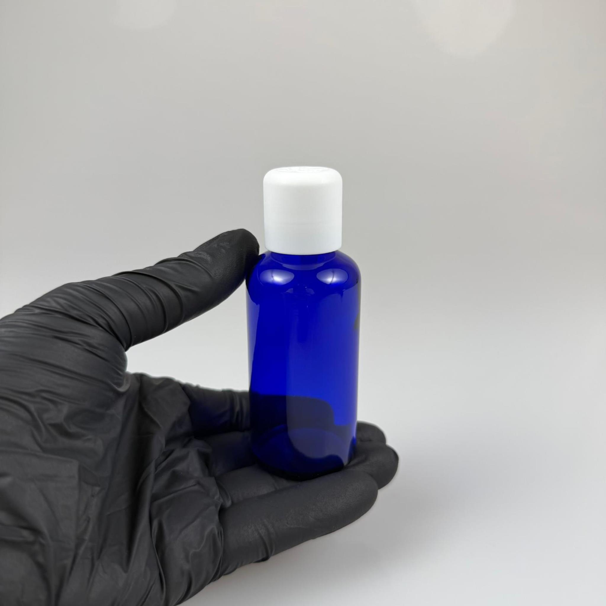 50 CC MAVİ CAM ŞİŞE + İÇTEN DAMLALIKLI ÇOCUK KİLİTLİ BEYAZ KAPAK - MAVİ 50 ML KİLİT KAPAKLI DAMLATMALI ŞİŞE