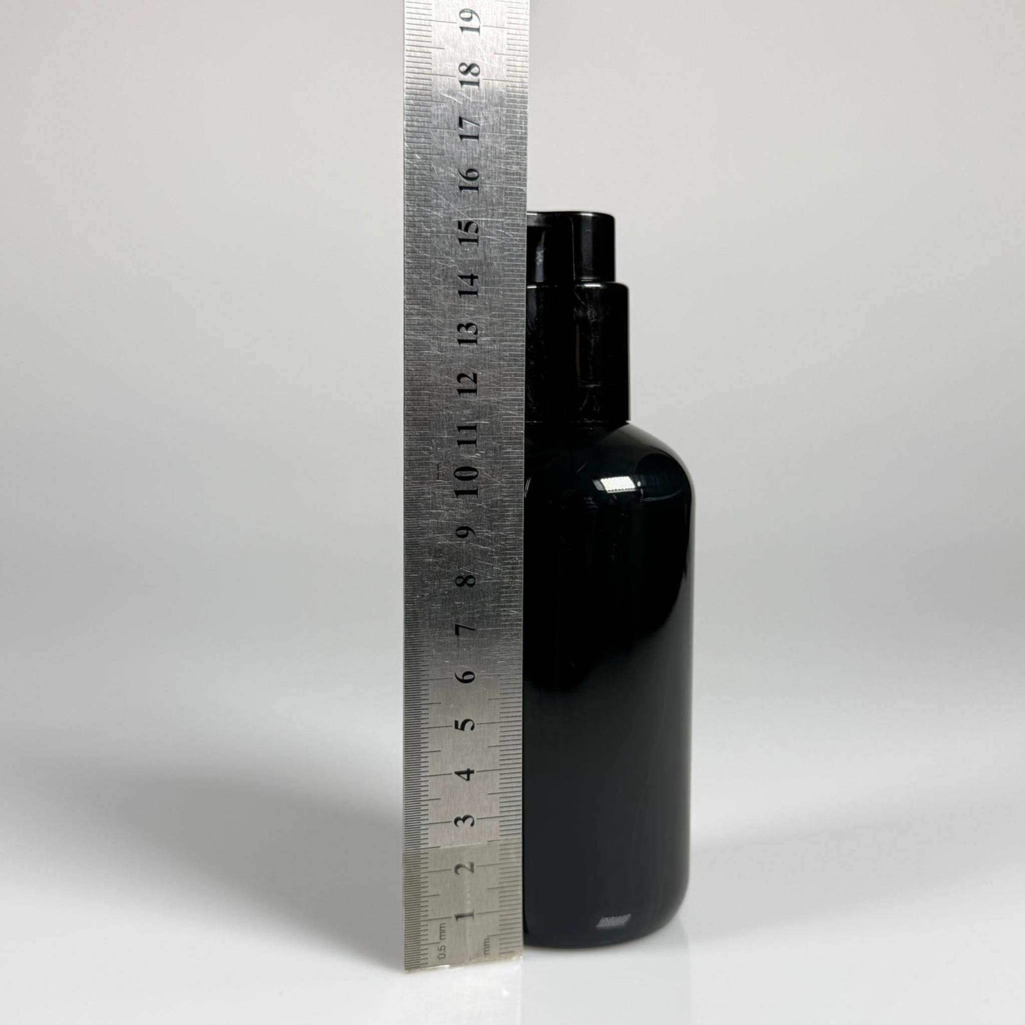 250 CC PET ŞİŞE (30 GR) - SİYAH XAVIER POMPALI - SERUM, LOSYON, KREM POMPALI POMPALI - 250 ML PLASTİK ŞİŞE - SİYAH