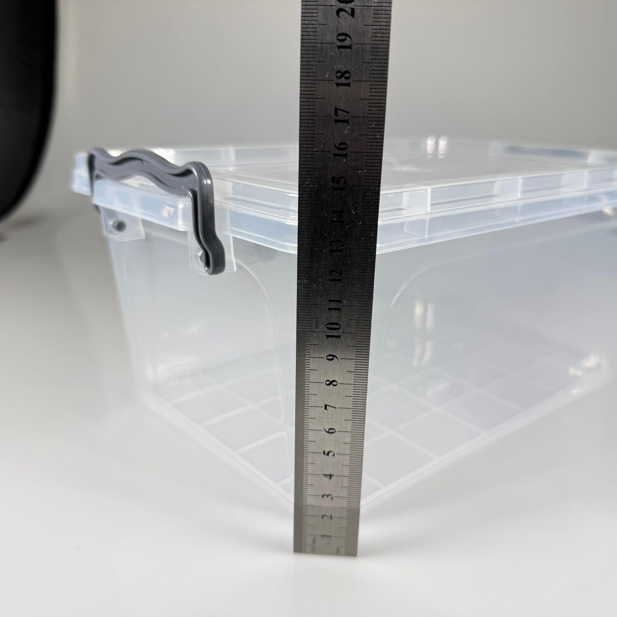 SAKLAMA KABI - DİKDÖRTGEN - 10 LİTRE - 34X24 CM YÜKSEKLİK 15 CM