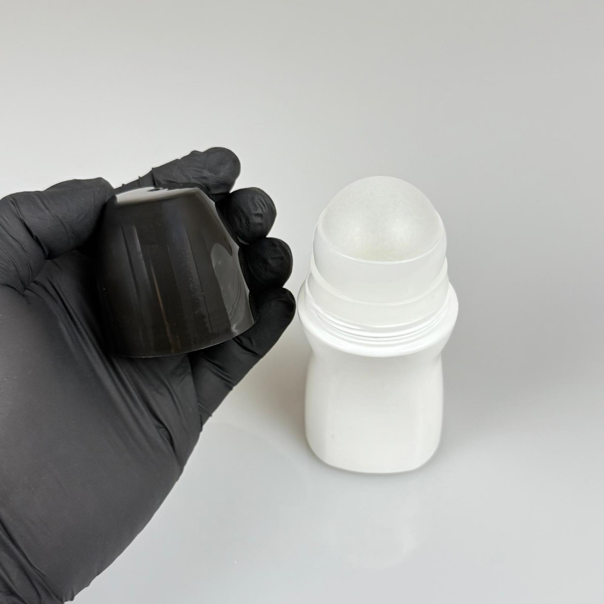50 CC PLASTİK ROLL-ON ŞİŞESİ SİYAH KAPAKLI BİLYELİ TAKIM - 50 ML KOLTUKALTI ROLL-ON ŞİŞESİ - BOŞ KOLTUKALTI ROLLON AMBALAJ - DEODARANT ŞİŞESİ