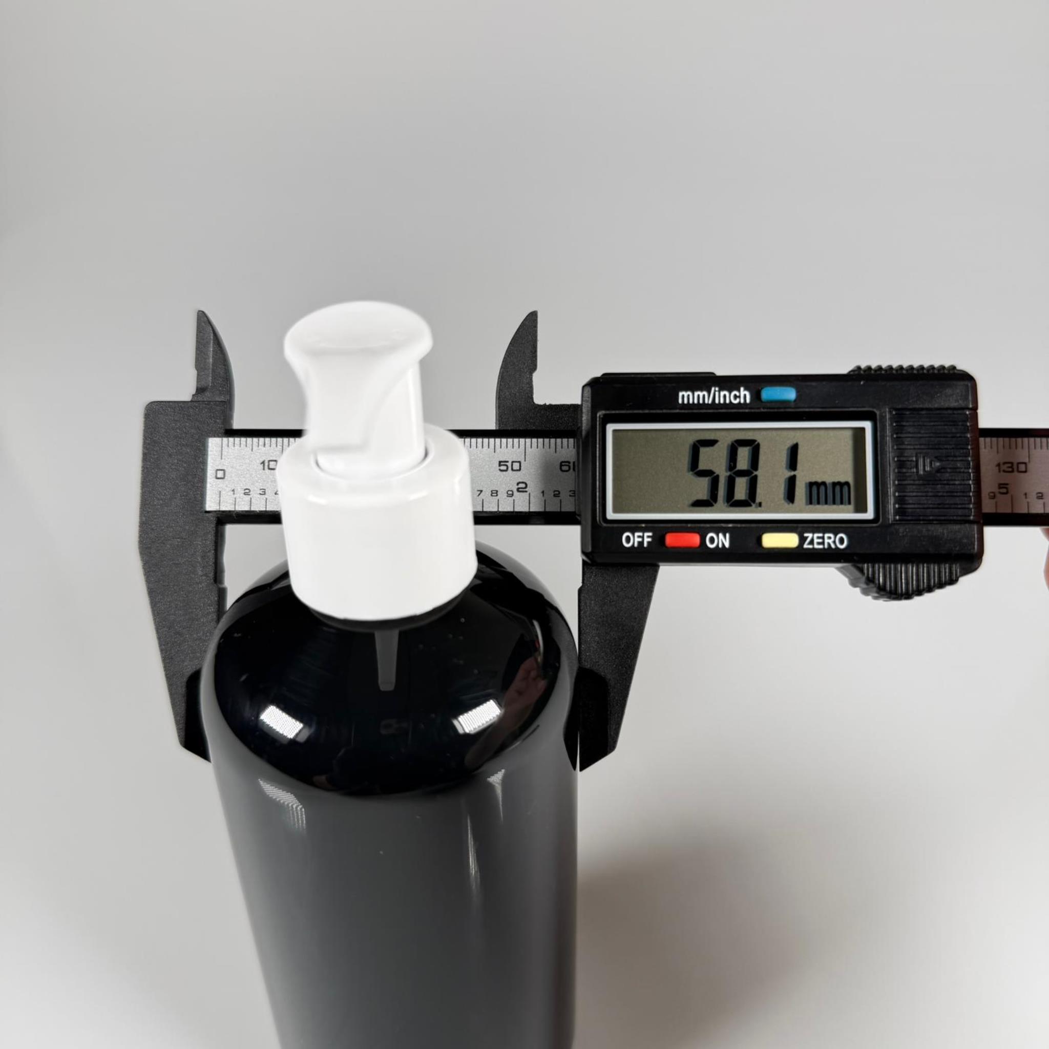 250 CC SİYAH ŞİŞE - BEYAZ POMPALI - 250 ML POMPALI PLASTİK ŞİŞE - ZEYNEP MODEL PET ŞİŞE