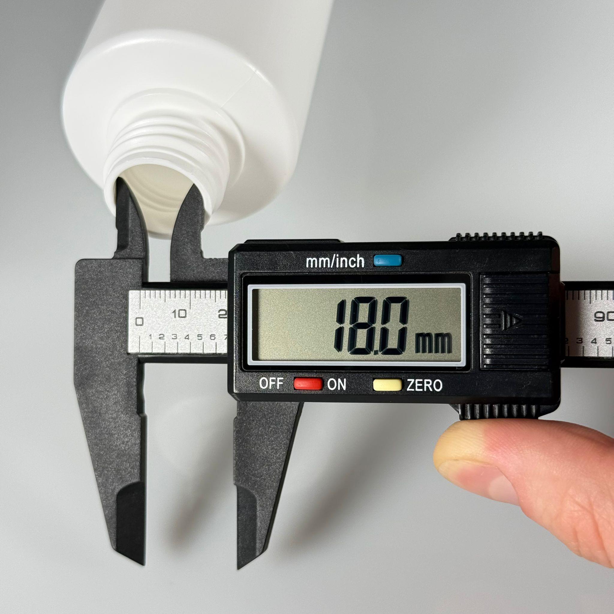 200 CC (SİLME 250 CC) BEYAZ SİLİNDİR MODEL MAT SERT POLİETİLEN ŞİŞE KAPAKSIZ (24 AĞIZ) - 200 ML BEYAZ PLASTİK ŞİŞE