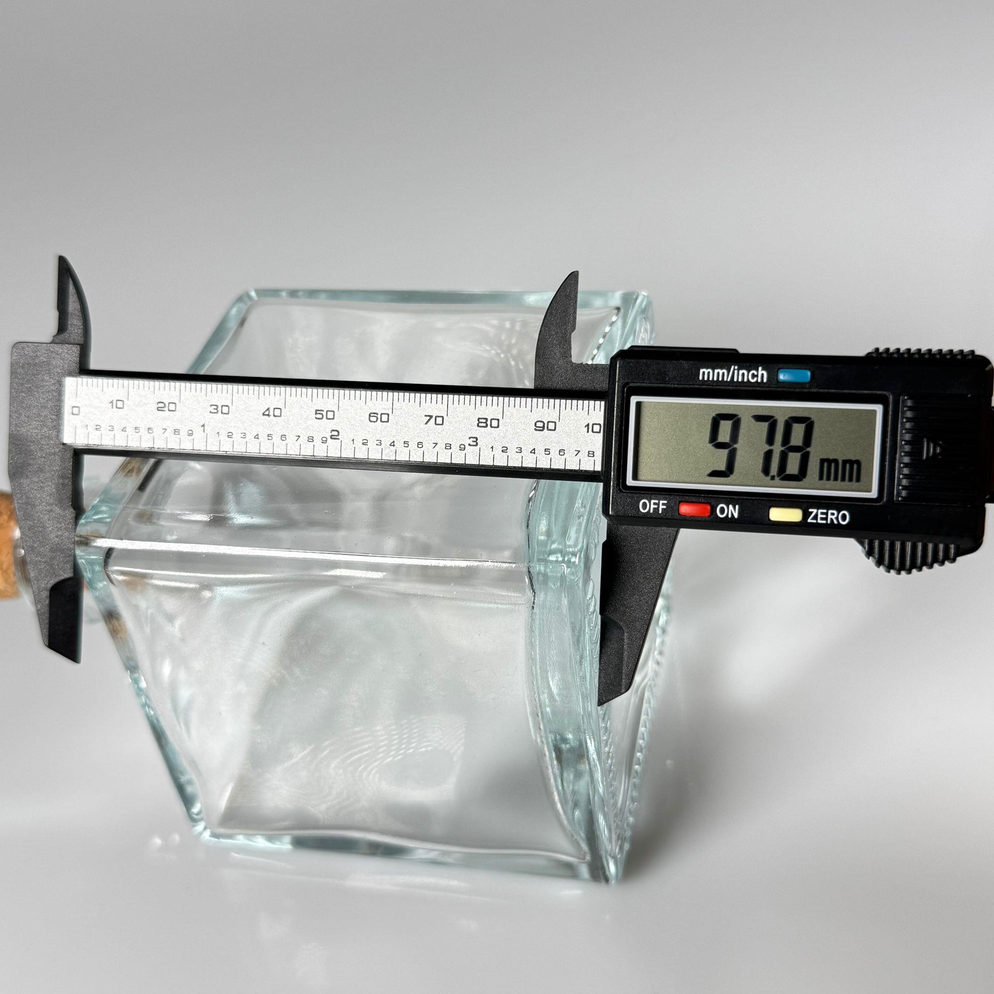 500 CC LÜX ŞİŞE - KARE - 500 ML BÜYÜK BOY DİFFUSER ŞİŞE MANTAR TIPALI